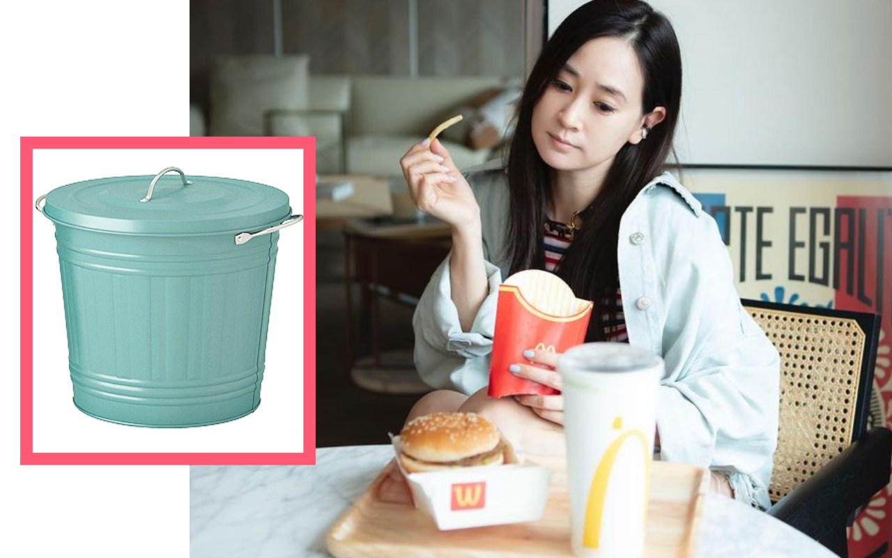 李晶晶曾因搬家帶走一個垃圾桶被王泉仁告上法院。(翻攝自李晶晶IG、Ikea官網)