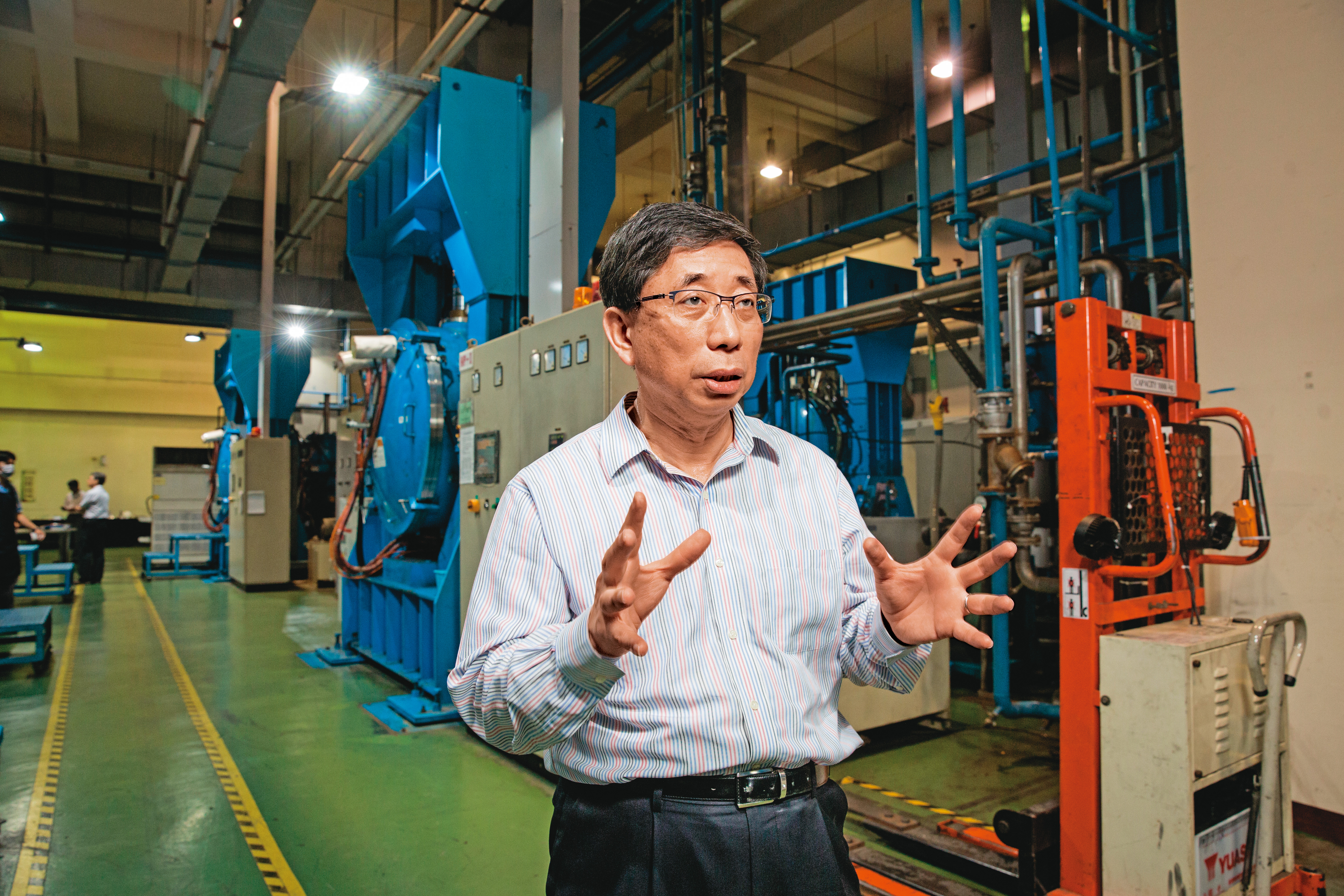 光洋科董事長馬堅勇表示，去年公司貴金屬回收產值超過340億元。 