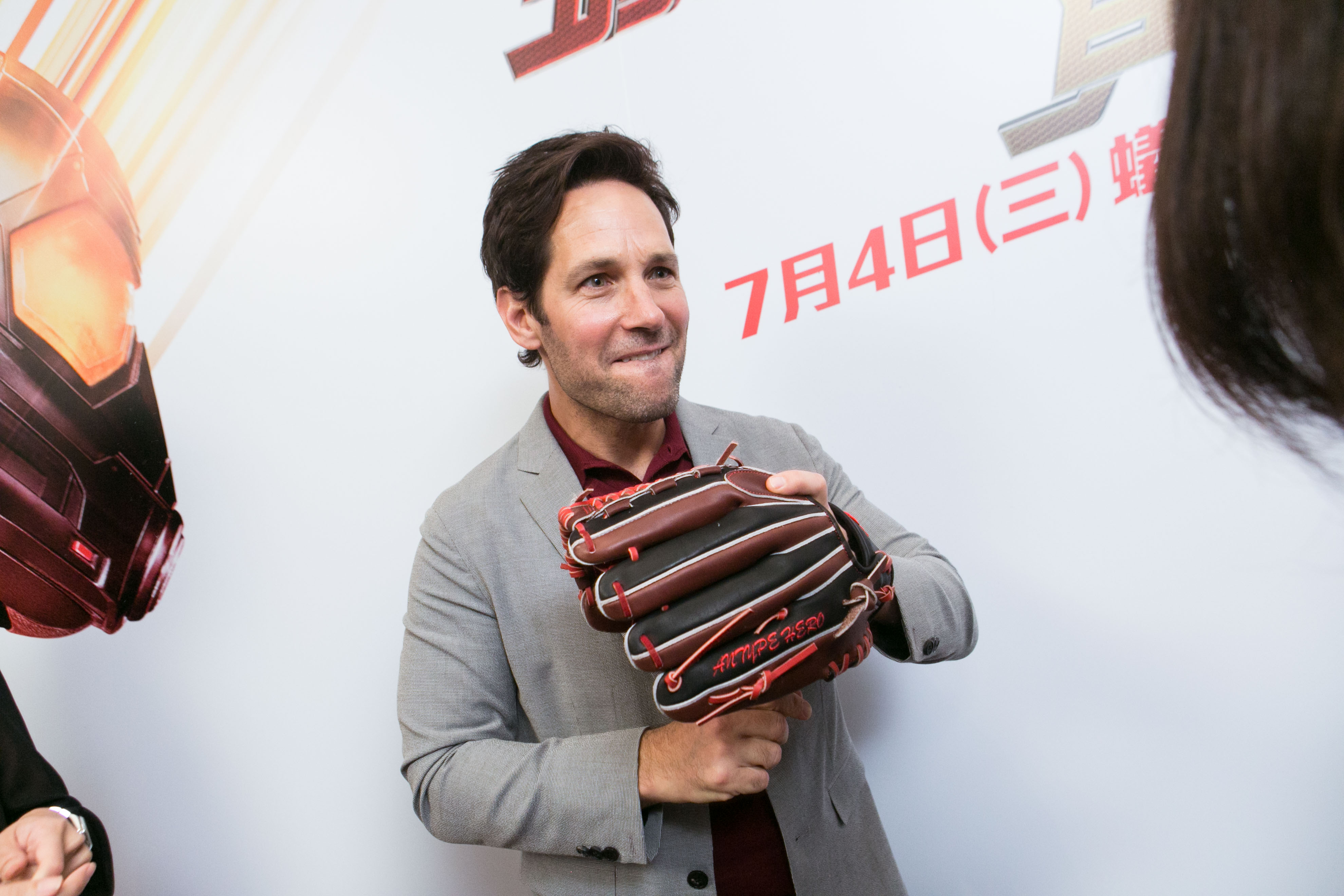 2018年來台宣傳《蟻人與黃蜂女》的保羅路德，成為2021年最性感的男人。（漫威影業提供）