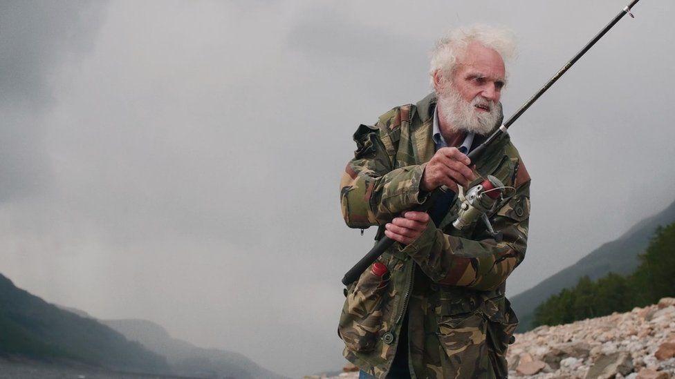 英國隱士肯在蘇格蘭高地獨居了近40年。（翻攝The Hermit of Treig官網）