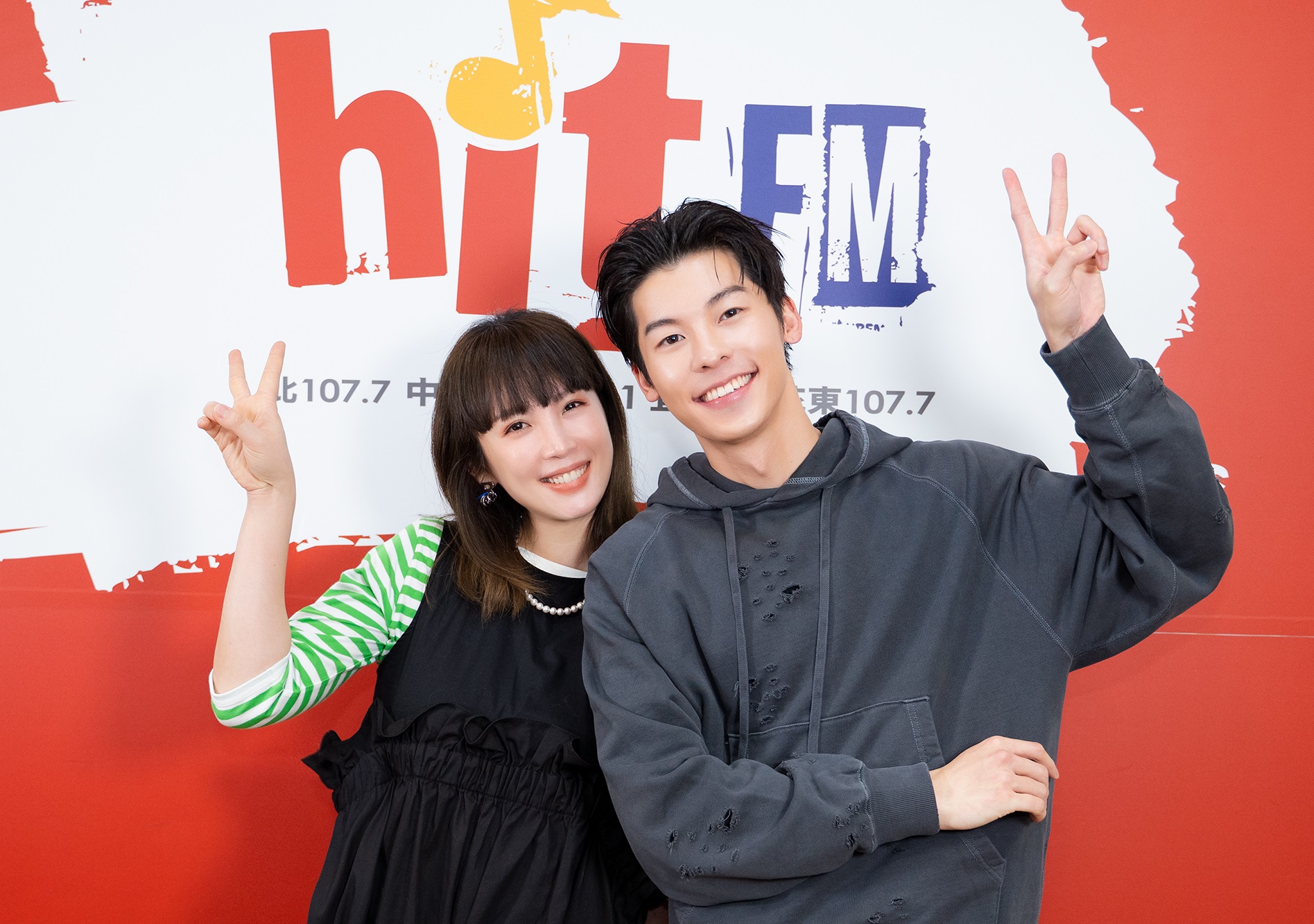 許光漢上魏如萱的節目暢談自己的種種小故事。（Hit Fm聯播網提供）