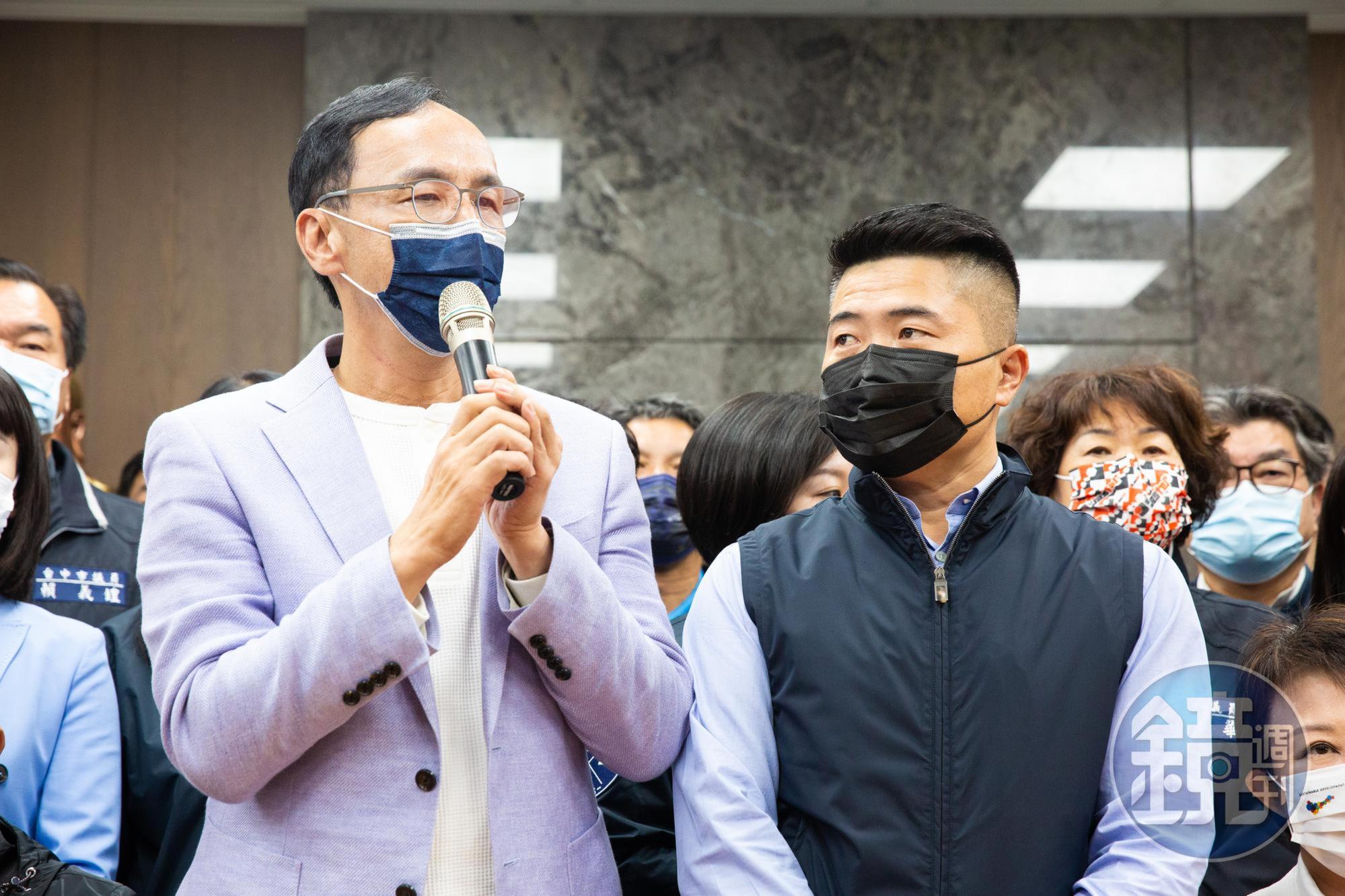 顏寬恒留美學歷遭沈榮欽質疑,朱立倫反嗆綠營抹黑。(本刊資料照)