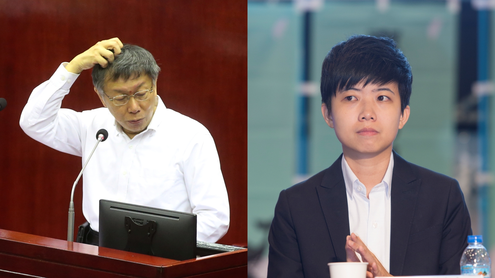 柯文哲表示將對重陽敬老金提覆議，苗博雅痛批民眾黨打假球棄守議會。（本刊資料照）