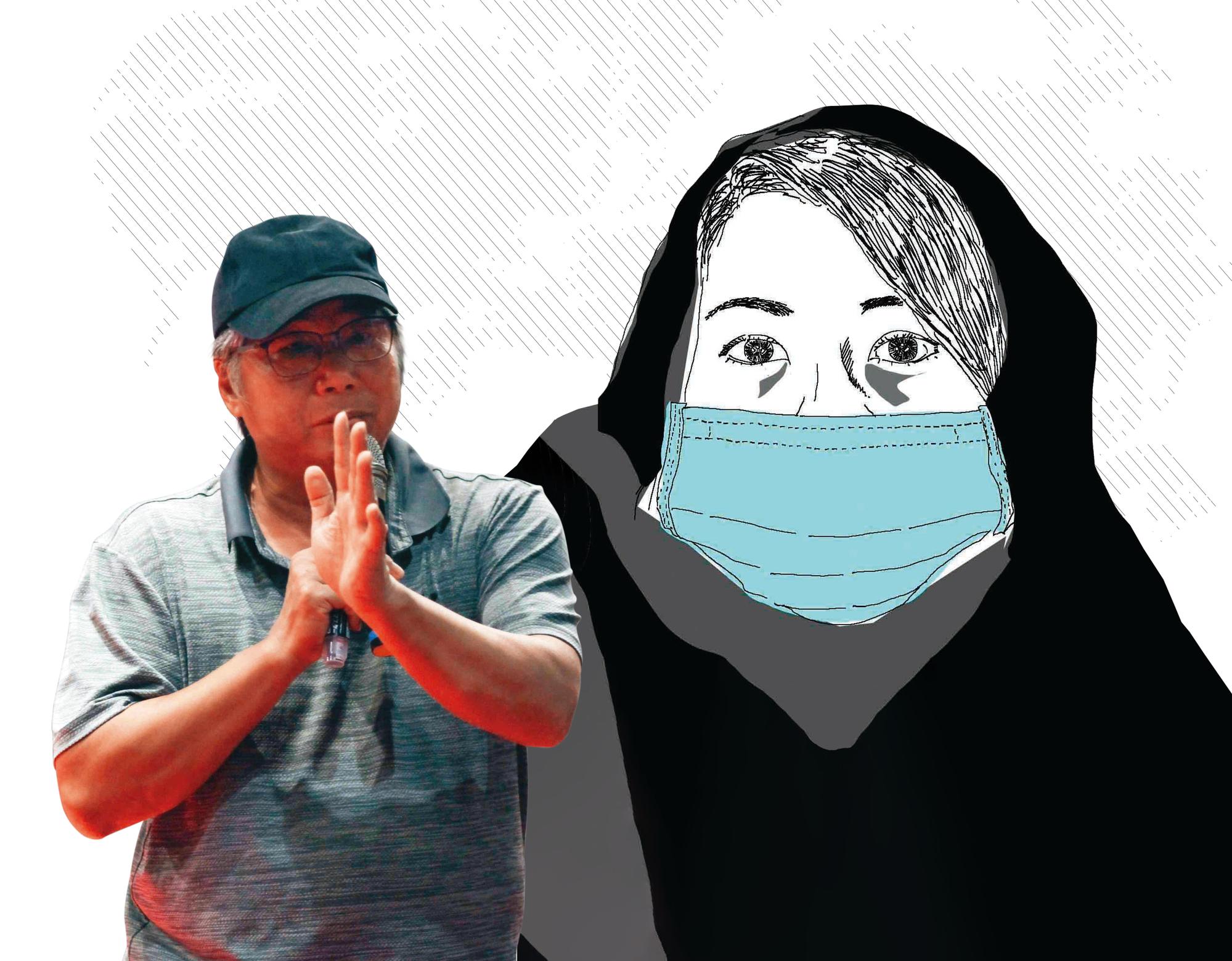 2021年初，吳乙峰被爆對參加紀錄片培訓的學員性騷擾，學員P選擇對大眾發聲，Me Too問題再引關注；後吳乙峰所經營的微光影像公司因此遭桃園市政府文化局解除合作。（左圖翻攝中壢光影官網，右圖為示意圖，翻攝臉書）