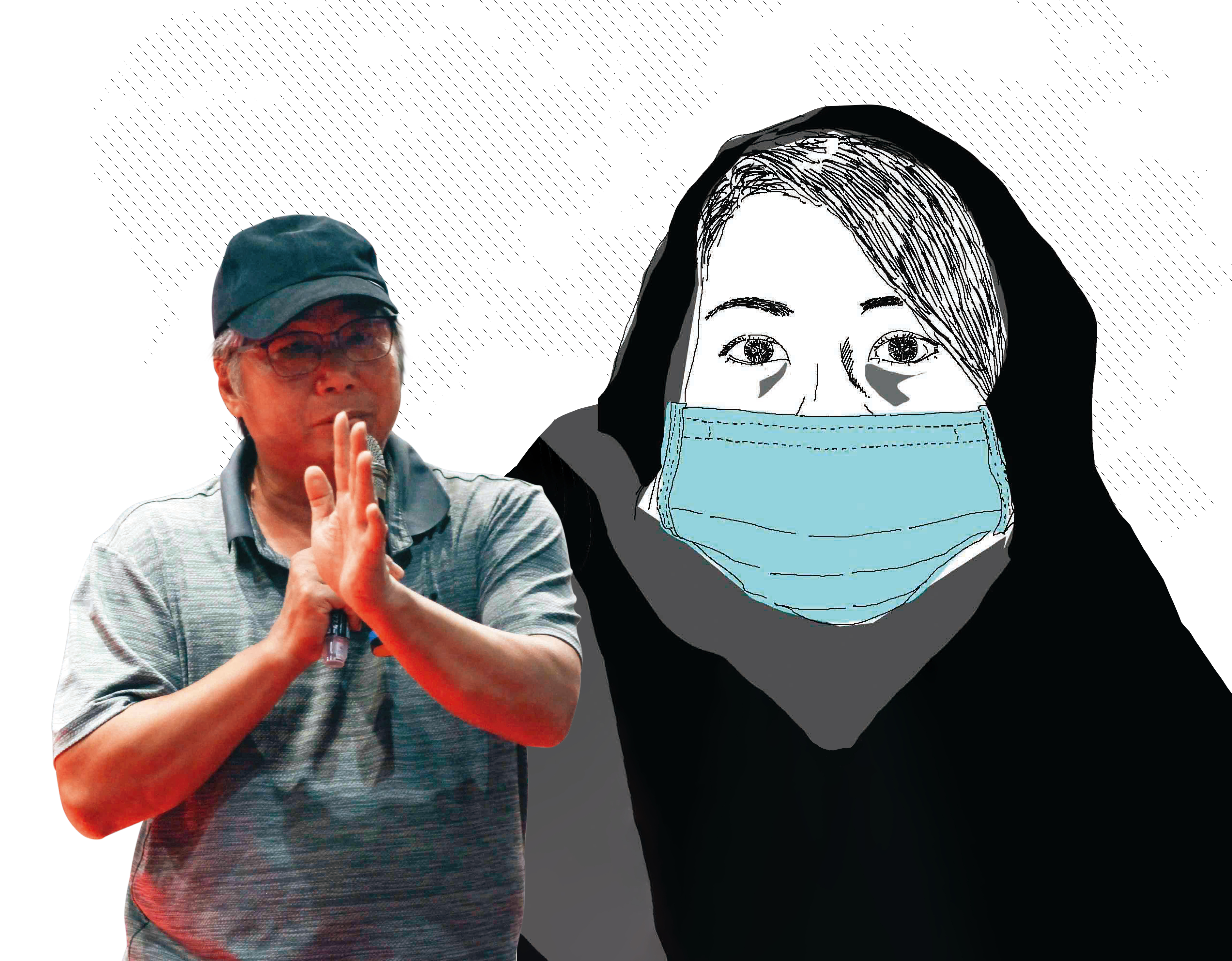 2021年初，吳乙峰被爆對參加紀錄片培訓的學員性騷擾，學員P選擇對大眾發聲，Me Too問題再引關注；後吳乙峰所經營的微光影像公司因此遭桃園市政府文化局解除合作。（左圖翻攝中壢光影官網，右圖為示意圖，翻攝臉書）