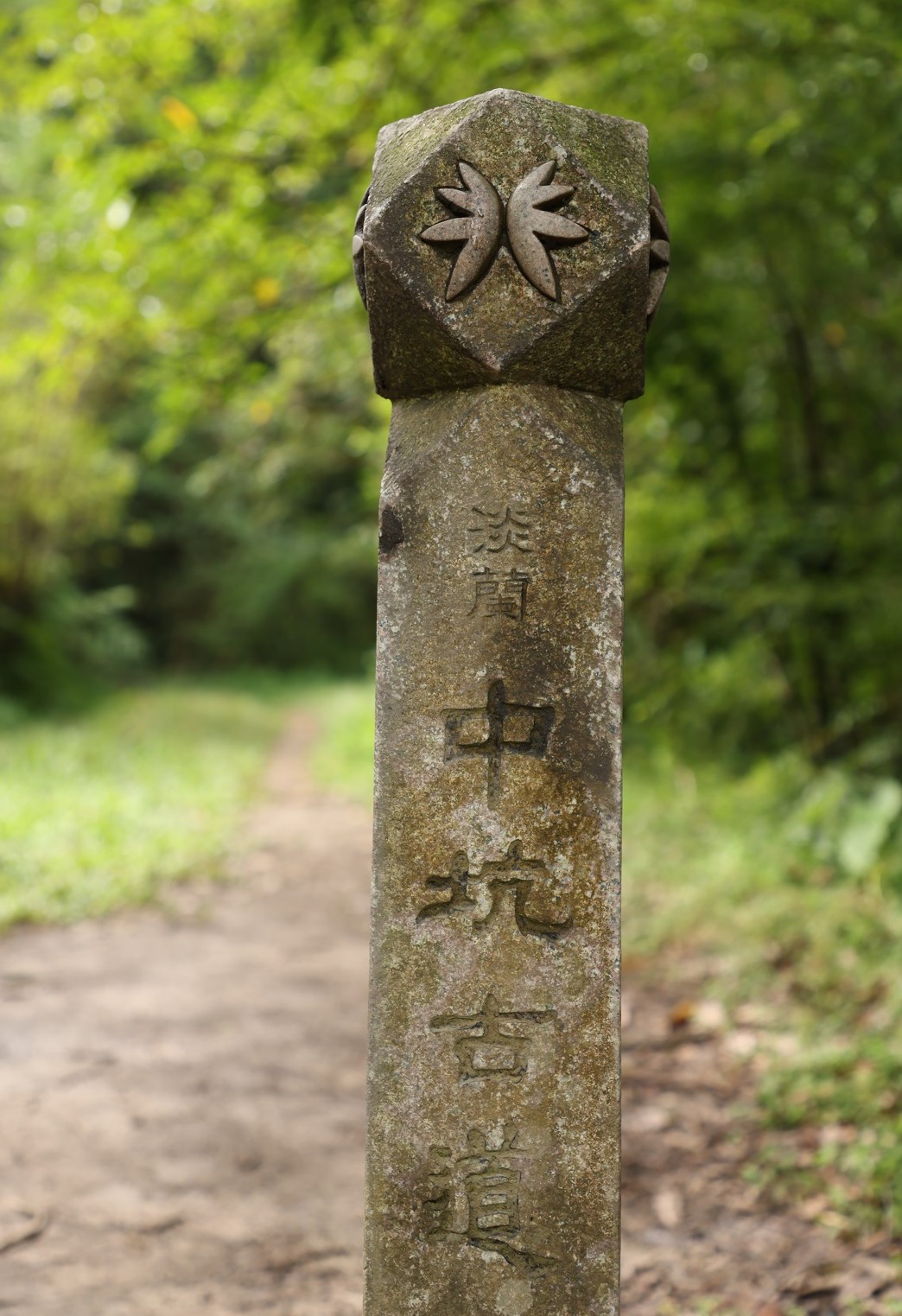 淡蘭古道的雙扇蕨標誌，是設計師蕭青陽的設計，經過50次退件才定稿。