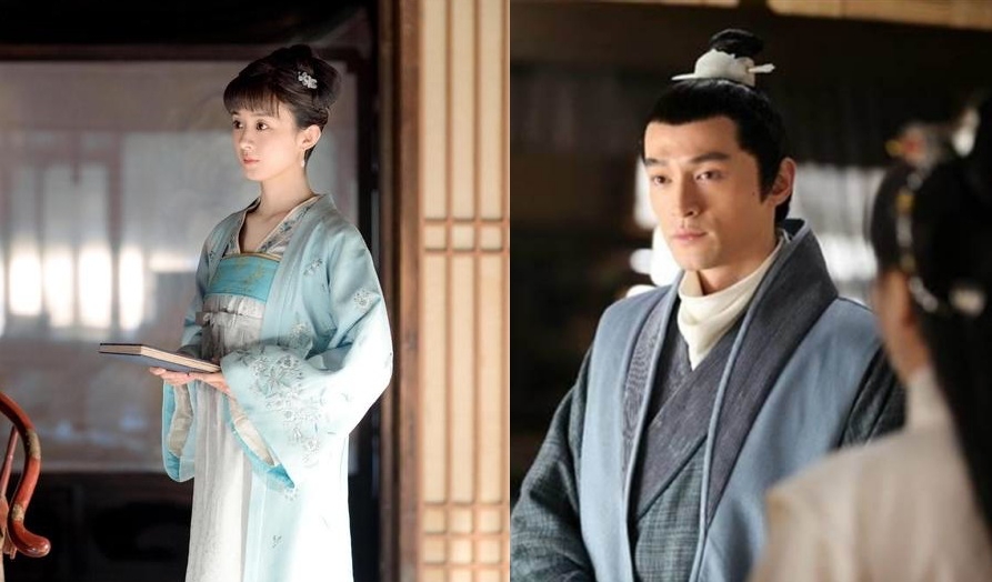 趙麗穎及胡歌古裝扮相非常登對，讓粉絲很期待2人能合作。（Line TV、微博）