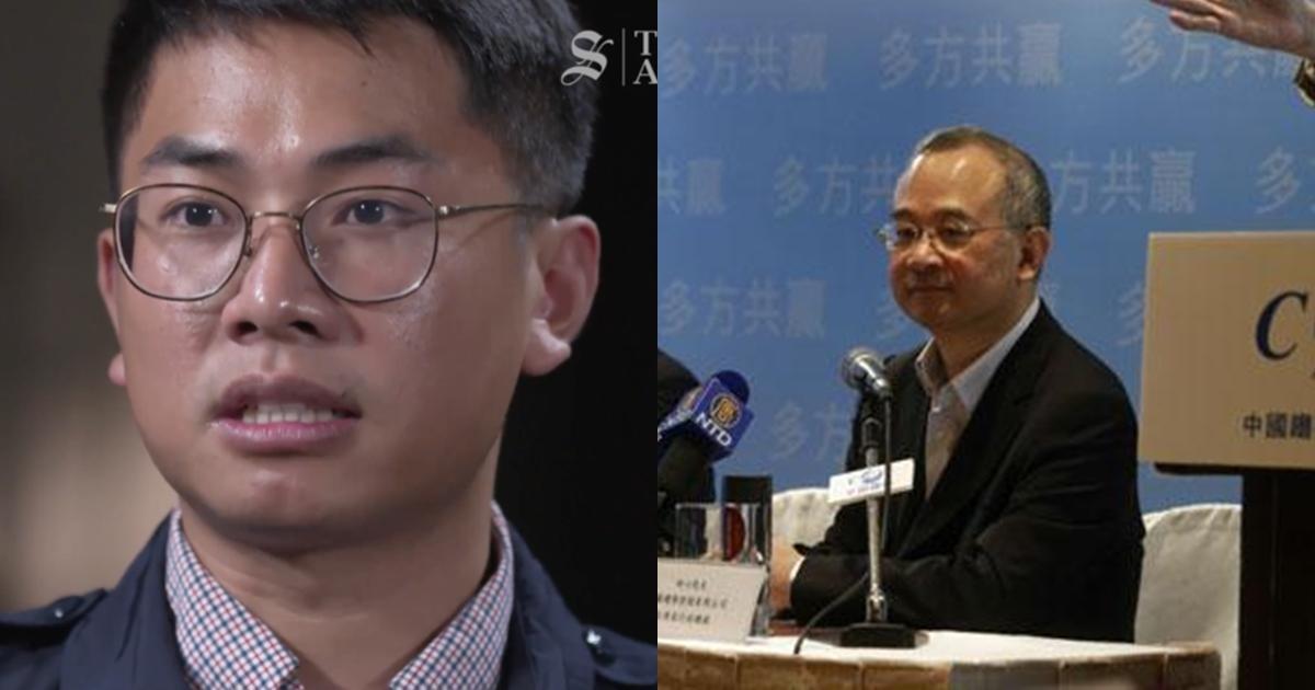 王立強（左）爆出「共諜案」，點名中國創新投資公司董事會主席向心（右）夫婦是中國情報人員，今日不起訴。（翻攝自theage.com.au、網路圖片）