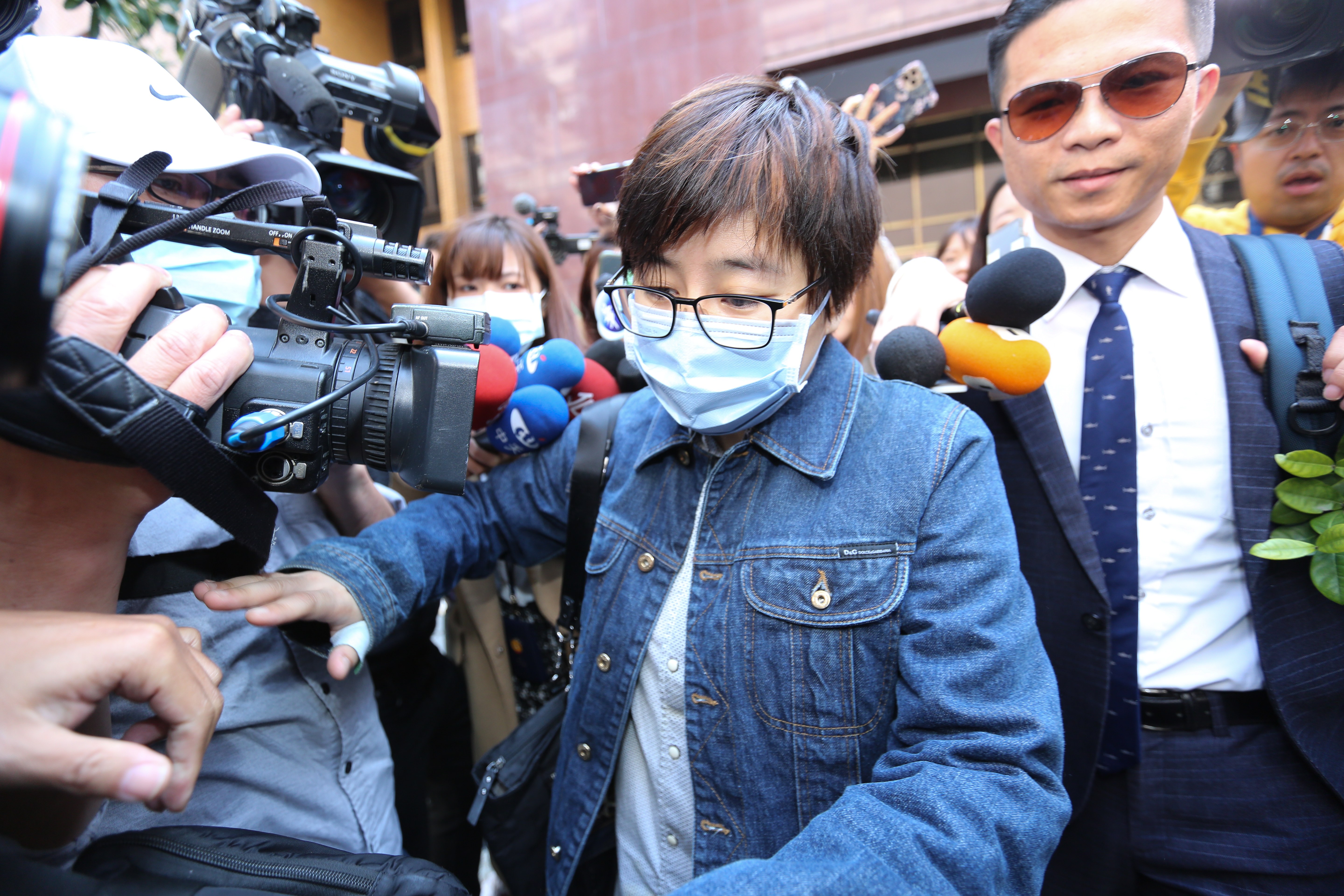 楊蕙如涉犯侮辱公署罪，遭判處6個月有期徒刑。（本刊資料照）