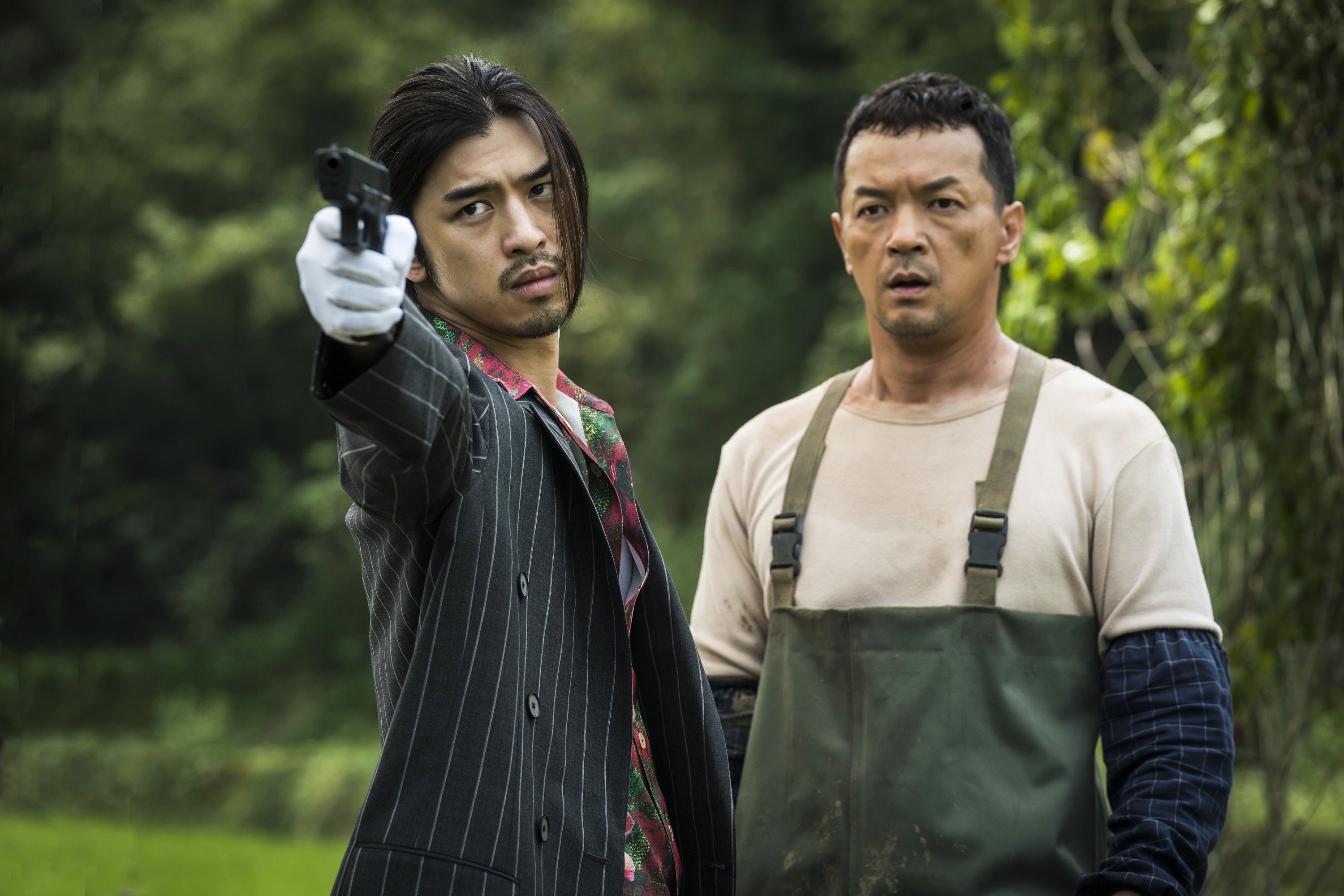 《詭扯》 陳柏霖自毀形象，飾演遊走黑白兩道的鋒哥。（車庫娛樂提供）