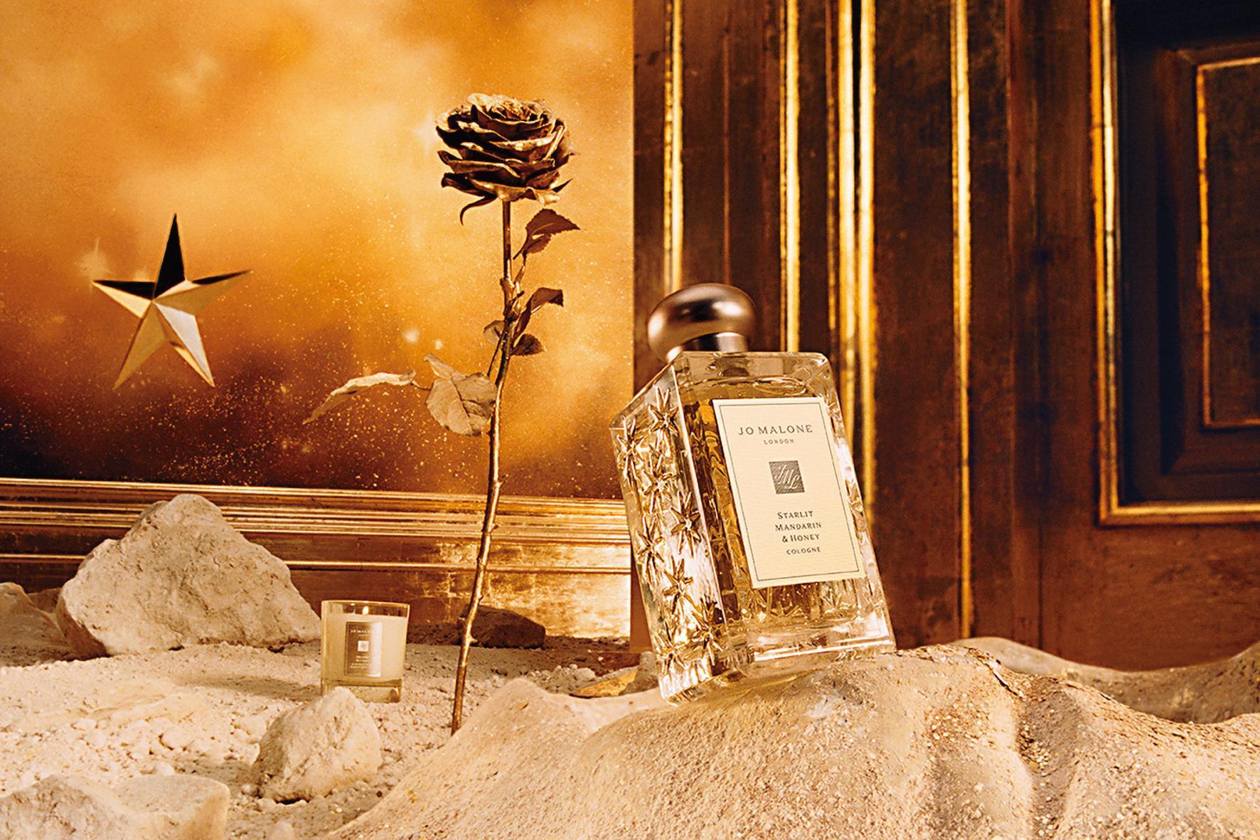星光耶誕限定香氛星光柑橘與蜂蜜香水(Starlit Mandarin & Honey) NT$5,450╱100ml (Jo Malone London提供)