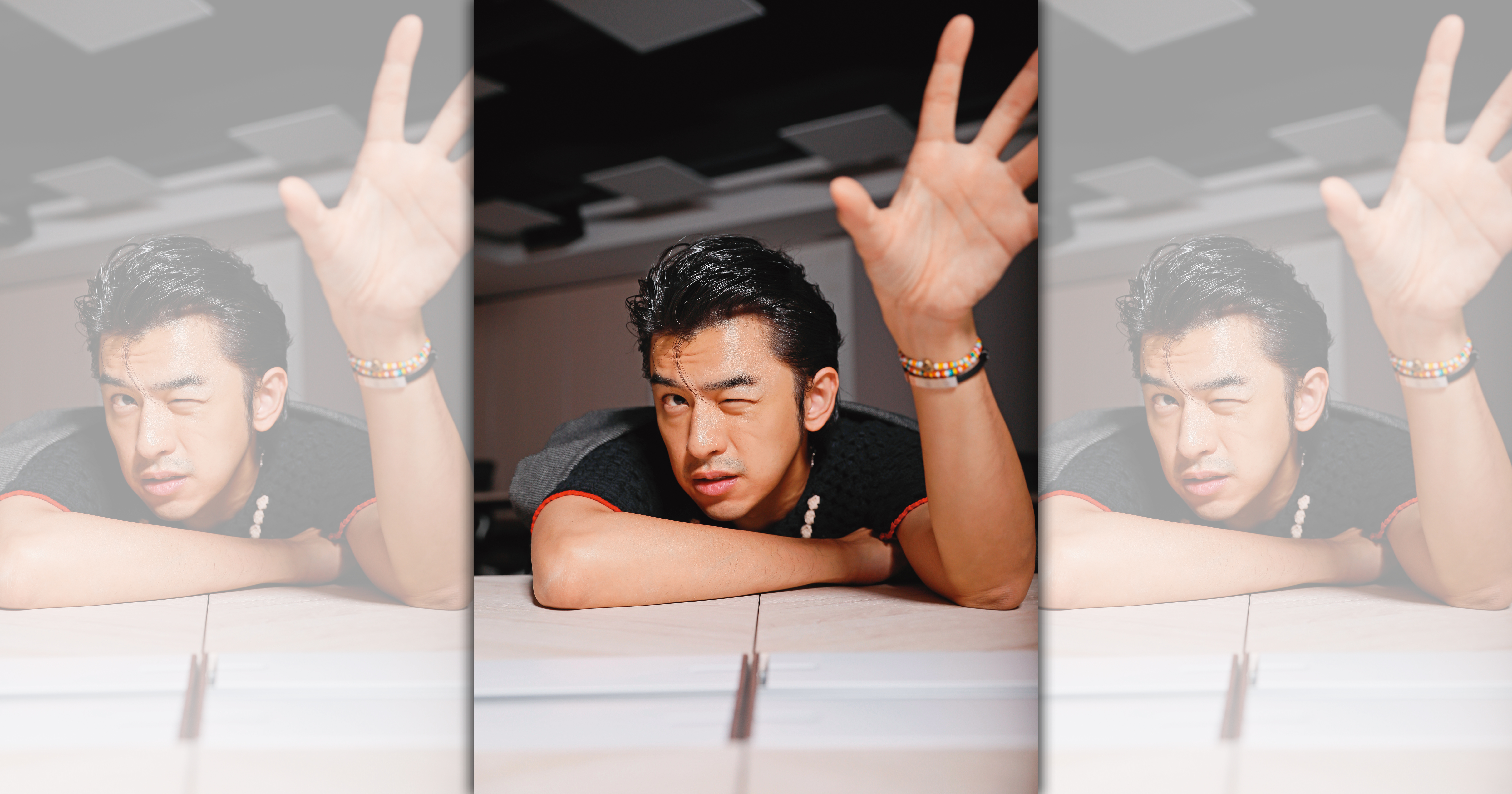 38歲的陳柏霖狀態很好，演屁孩或熟男、王子或痞子都難不倒，他感覺自由隨興，但也不斷在吸收進步，他覺得身體健康最重要，喜歡創造生產，並不想買房子或跑車。