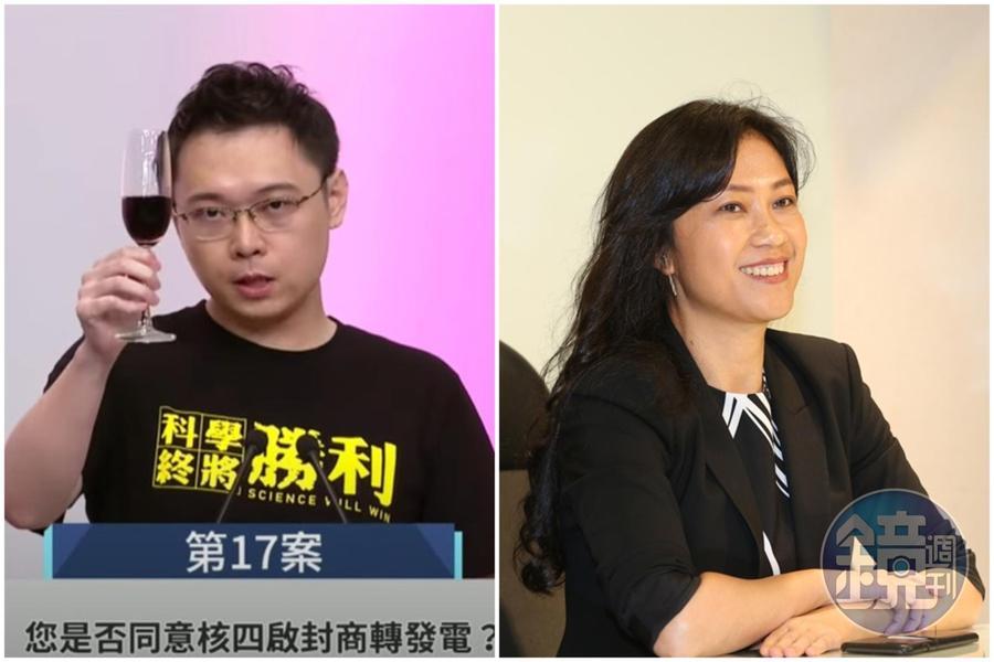黃士修嗆谷辣斯背叛原民，谷辣斯在臉書回擊。（翻攝自華視直播YT頻道、本刊資料照）