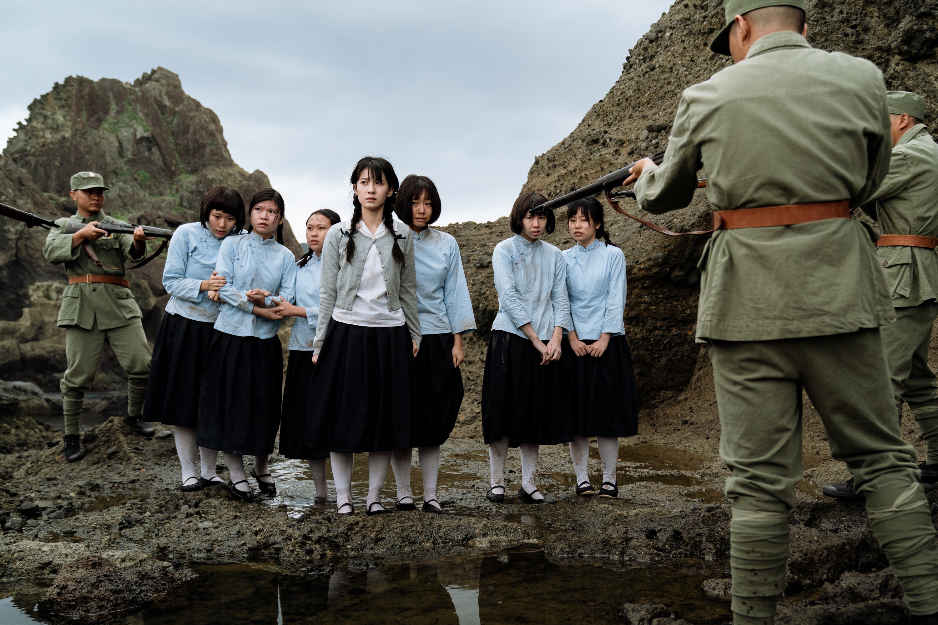 導演周美玲認為余佩真有一雙靈秀的眼神,特別能詮釋無辜女學生的熱情、天真與純粹。(湠臺灣電影提供)