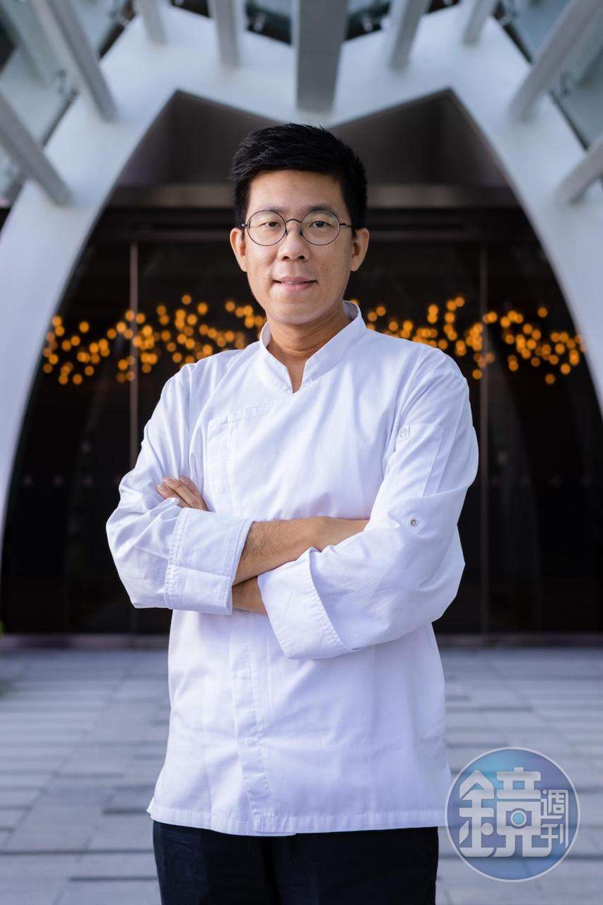 主廚楊展浩（Xavier ）風格細緻優雅，他演繹的法菜帶有輕盈感。