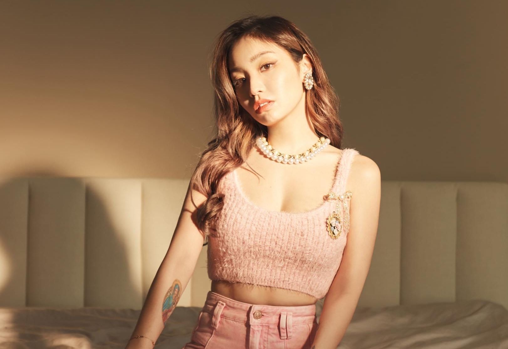 陳芳語（Kimberley）保有運動習慣。（翻攝自陳芳語臉書）