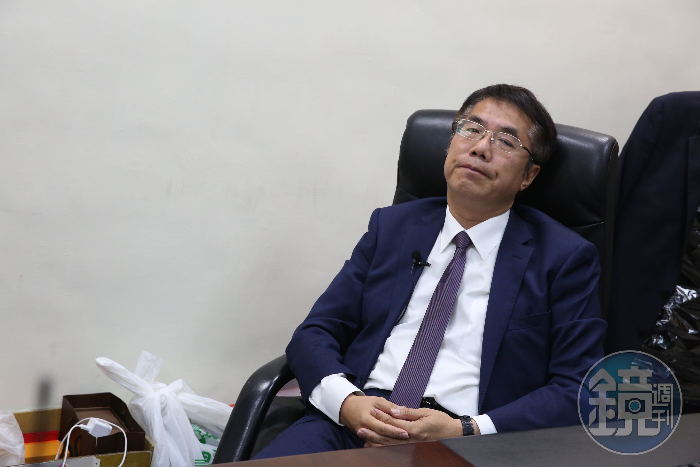 台南市長黃偉哲昨天突然感到胸悶不適，經過相關檢查後，目前已排除心肌梗塞等狀況。（本刊資料照）