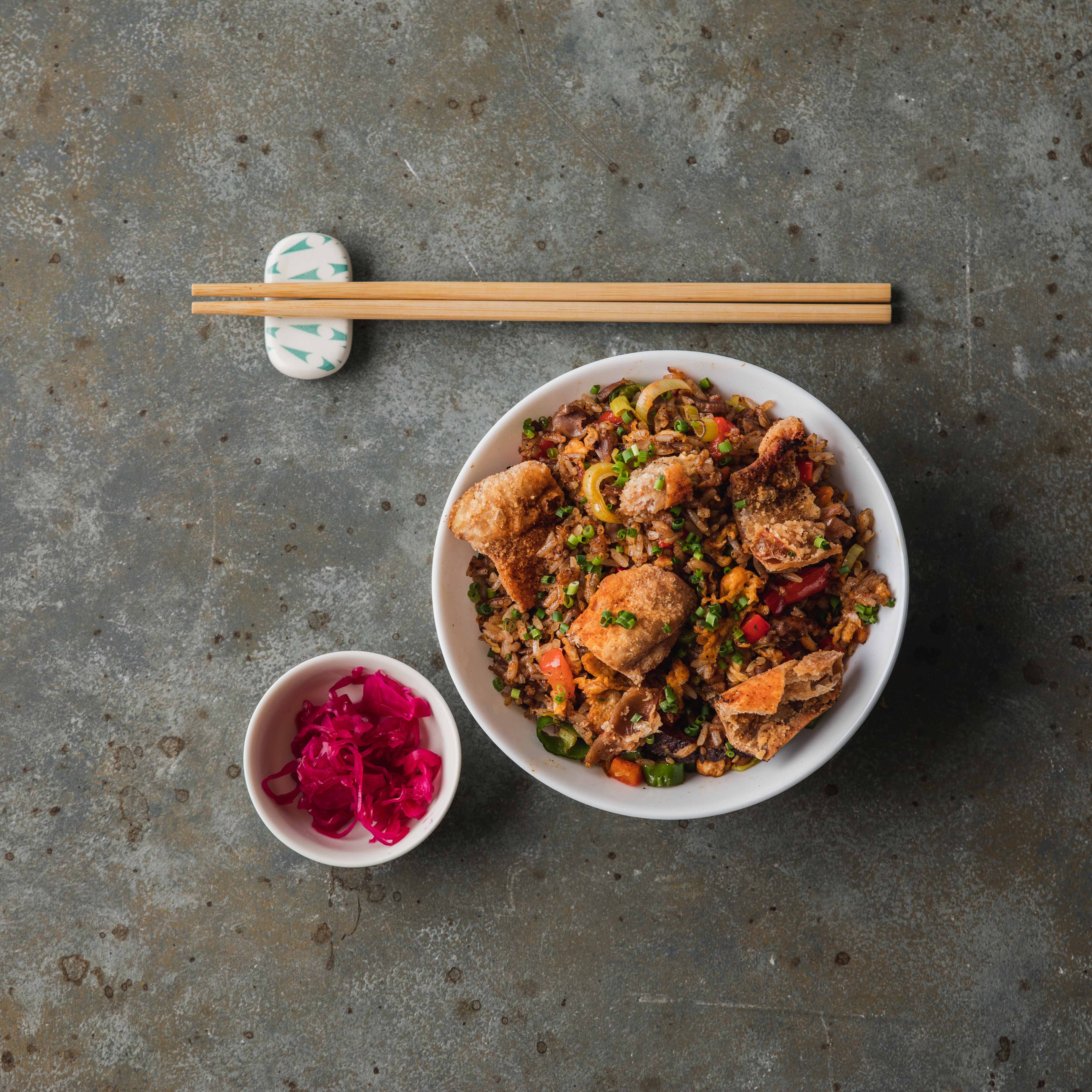 美國南方炒髒飯。（串串23提供）