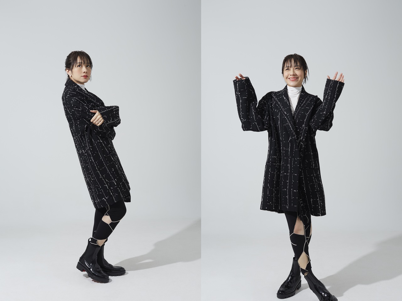 曾經也是小小年紀從加拿大回到台灣的林嘉欣，對《美國女孩》描述的文化衝擊和身分認同有著相似的經歷。（Media Asia Talent Management Limited提供）