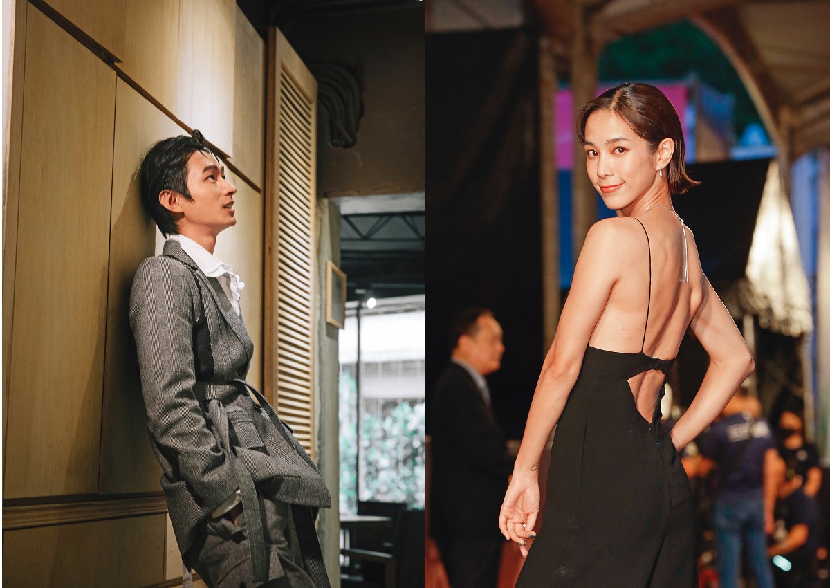 擁有文青魂的黃河（左圖），專注投入戲劇領域及其幕後相關事業，與個性活潑、電力十足，最近積極走出戶外的温貞菱（右圖）漸行漸遠，朋友圈也幾無交集，如今傳出分手。