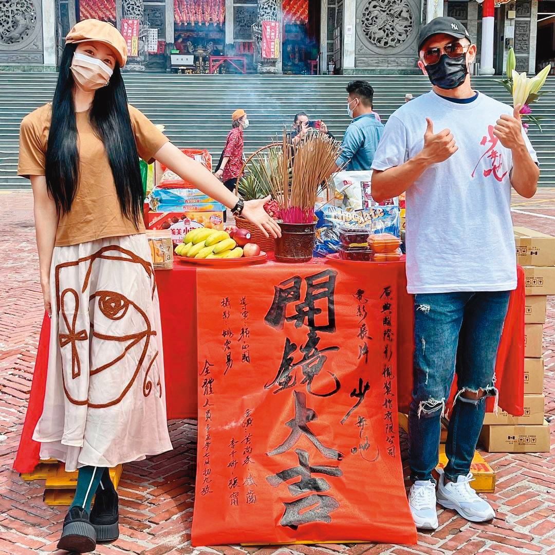 最近李千那（左）跟黃尚禾（右）在《少年吔》湊對，後來愛到了戲外。（翻攝自李千那IG）