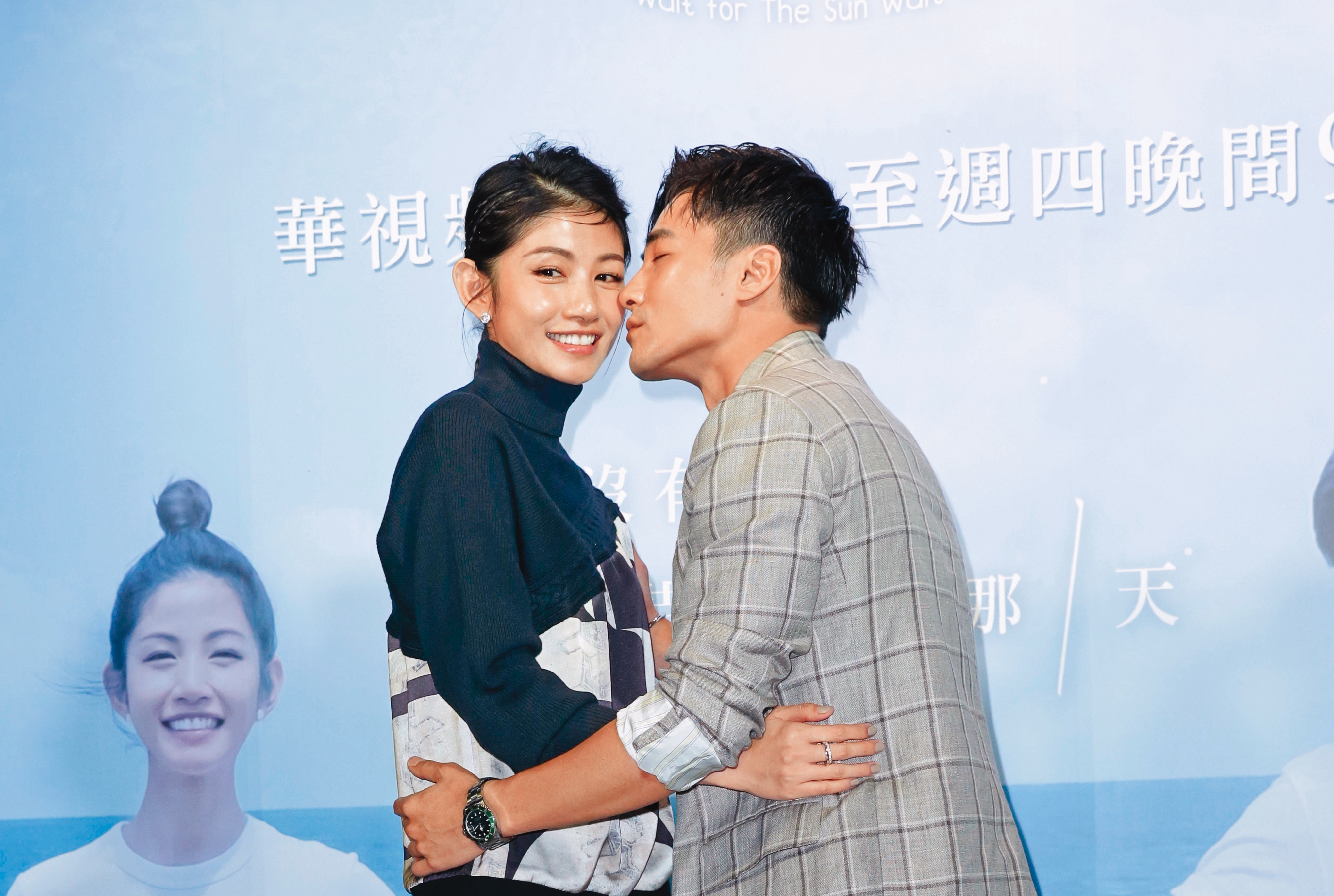 李千那（左）與是元介（右）的戀情短暫，一度鬧出情變懸案，因為男的在公開場合單方面宣布分手。