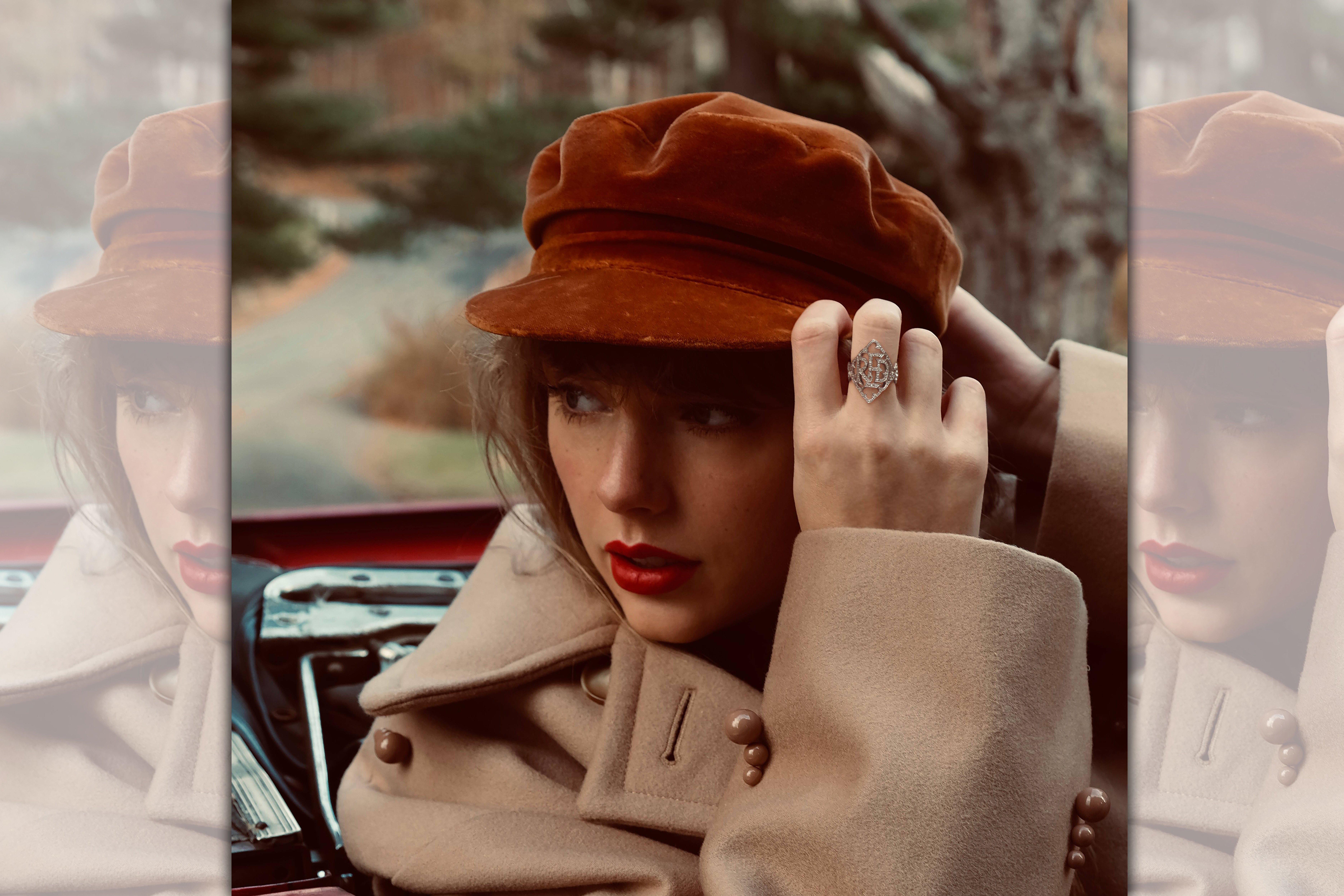 泰勒絲重唱自己9年前的專輯《紅》，但裡頭有太多跟前男友分手的歌曲，導致大家都以考古精神在追查真相。（東方IC）