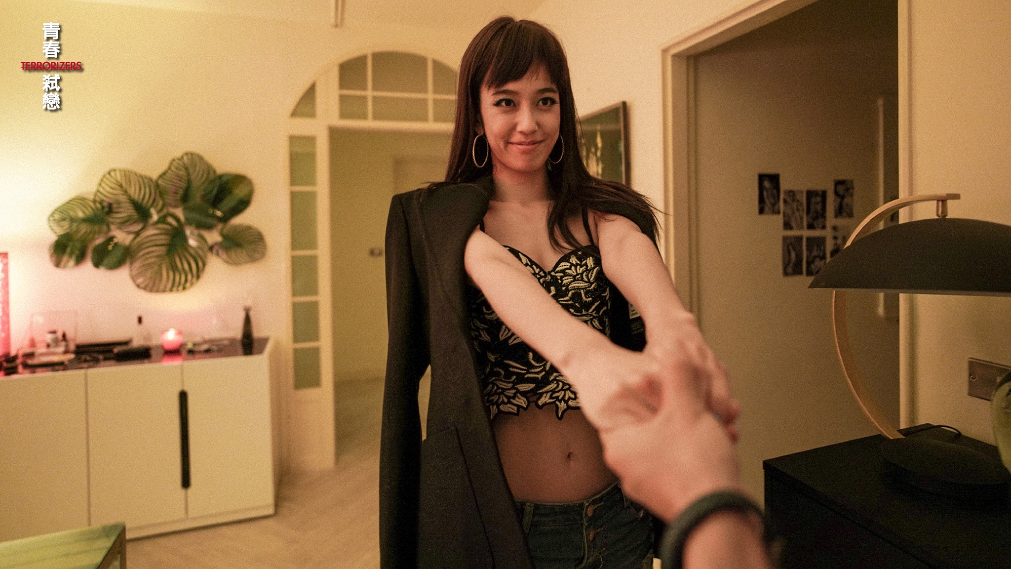 陳庭妮突破以往形象，在新片中化身想擺脫情色網紅過往的演員。（齊石提供）