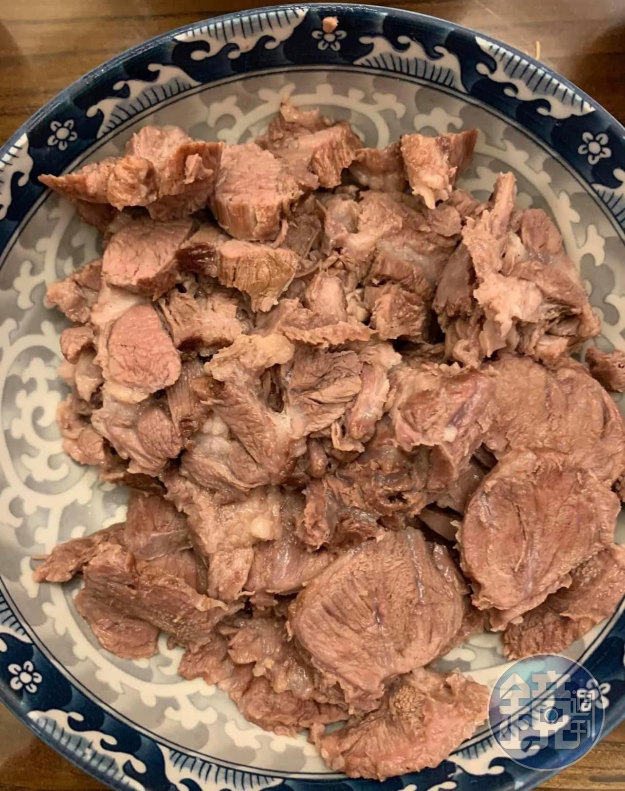 嘴邊肉切片。