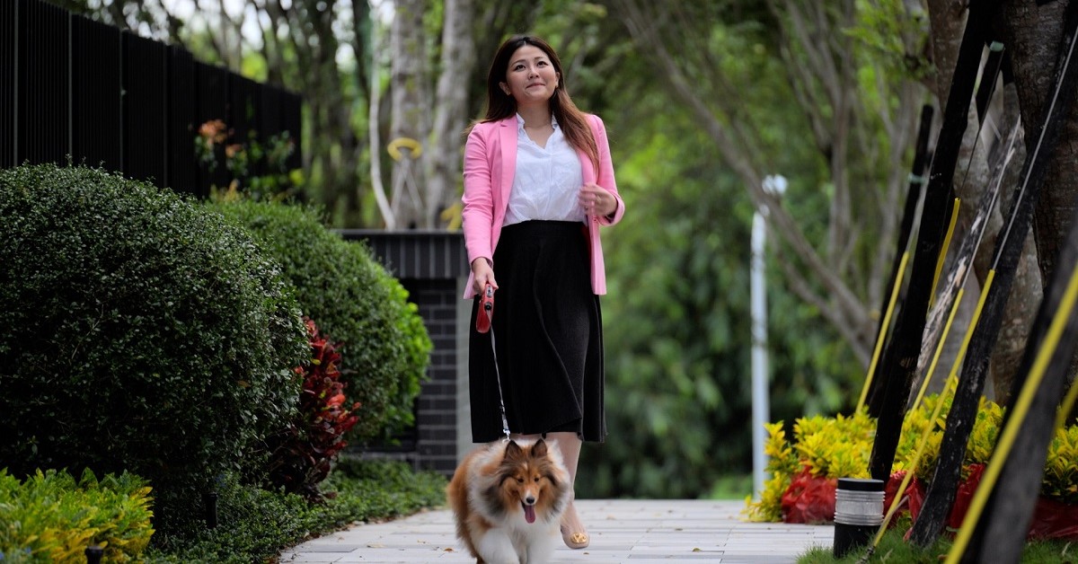 綠意環繞的住宅環境通常只有豪宅才能享有，台北市目前大概僅剩北投區還有活氧生活圈及親民房價。(圖片提供/建案_樹山丘)