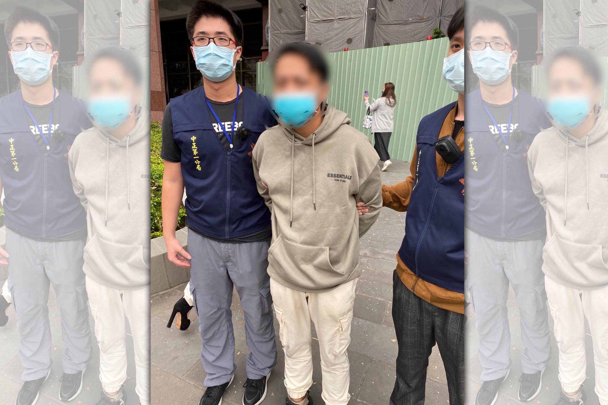檢警清查,詹男兩個月內已犯案達22起,得手6萬餘元。(翻攝畫面)