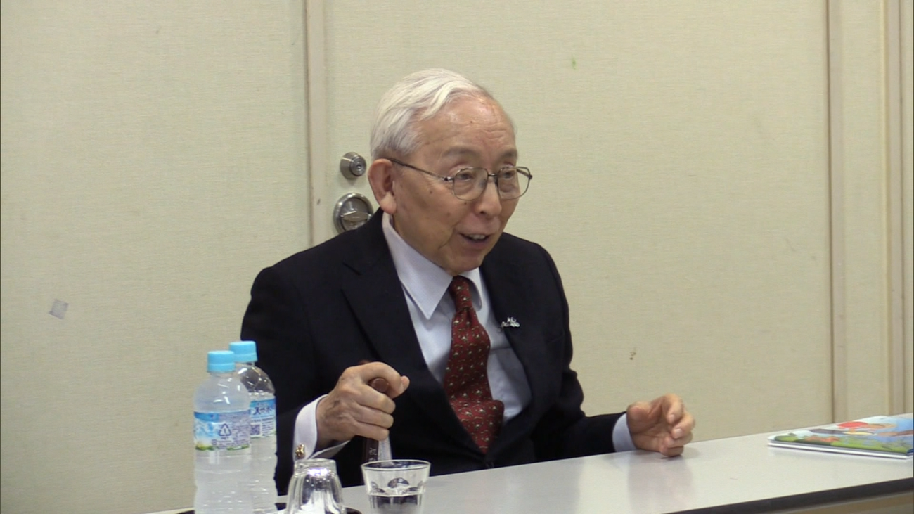 90歲的日本失智症權威醫師長谷川和夫在88歲時罹患失智症，但坦然面對。（公視提供）