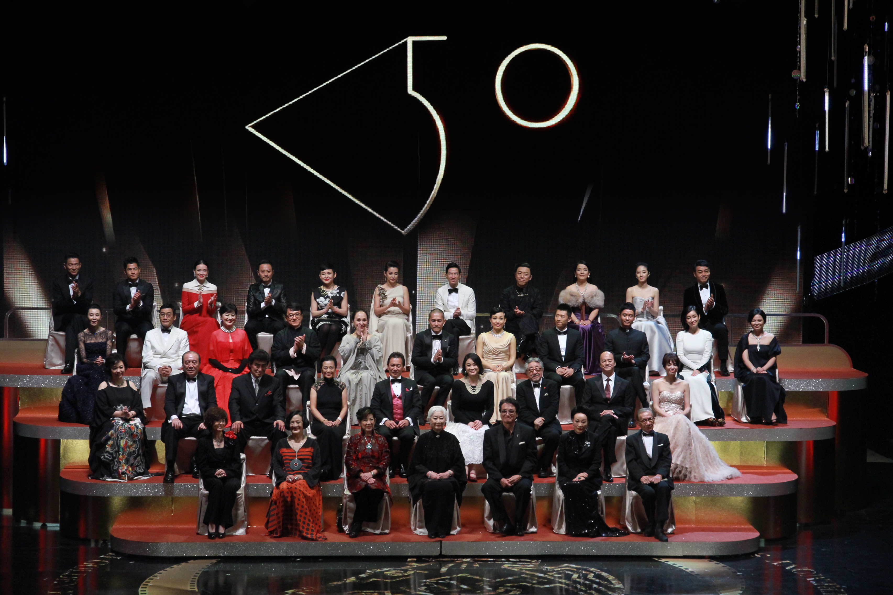 金馬跑到第50個年頭,曾邀請眾影帝影后回娘家,如今大牌雲集畫面只能成追憶。(金馬執委會提供)