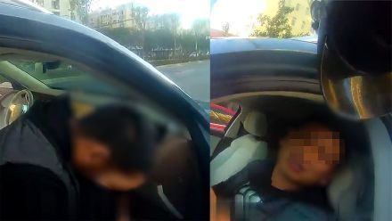 中國一名男子日前舉報自己酒駕，更希望警察將他逮捕。（翻攝自微博）