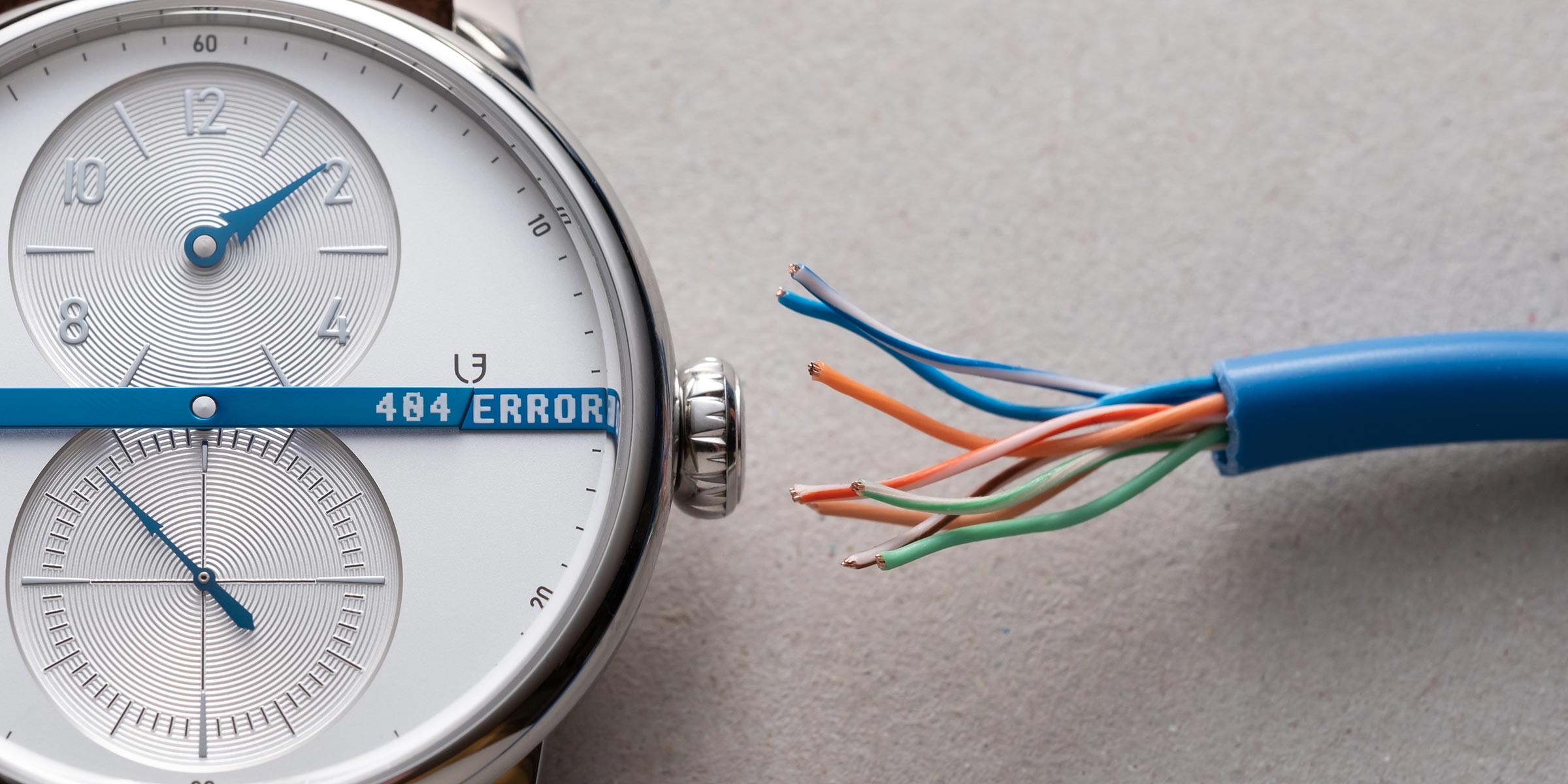 【新錶2021】404 ERROR.....Louis Erard設計師限量款絕對讓你會心一笑！