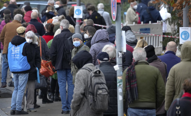 歐洲疫情亮紅燈，德國、奧地利等地區確診人數創單日新高，若疫情持續惡化，耶誕節恐迎來更嚴格的封鎖措施。（示意圖，翻攝自EHA_NEWS推特）
