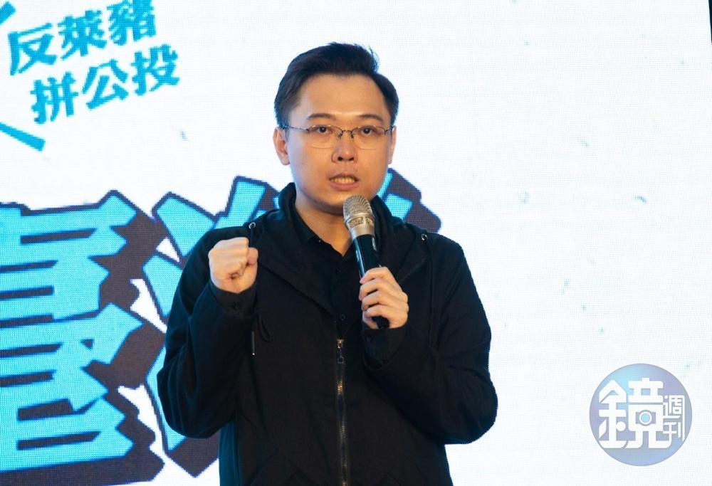 黃士修在公投意見發表會中的發言被認為是公然恐嚇，他不以為然地表示「不爽來告」。（本刊資料照）
