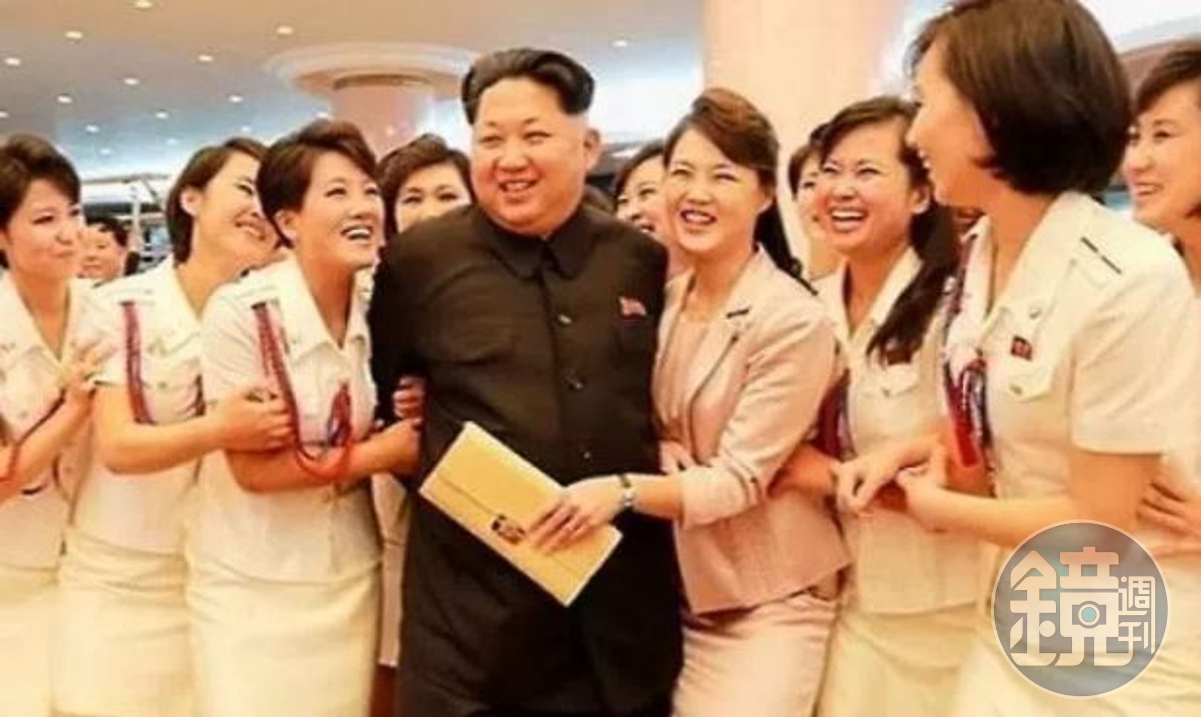被選出的冠亞軍，將陪金氏家族遊玩唱歌。（翻攝朝鮮中央通訊社）