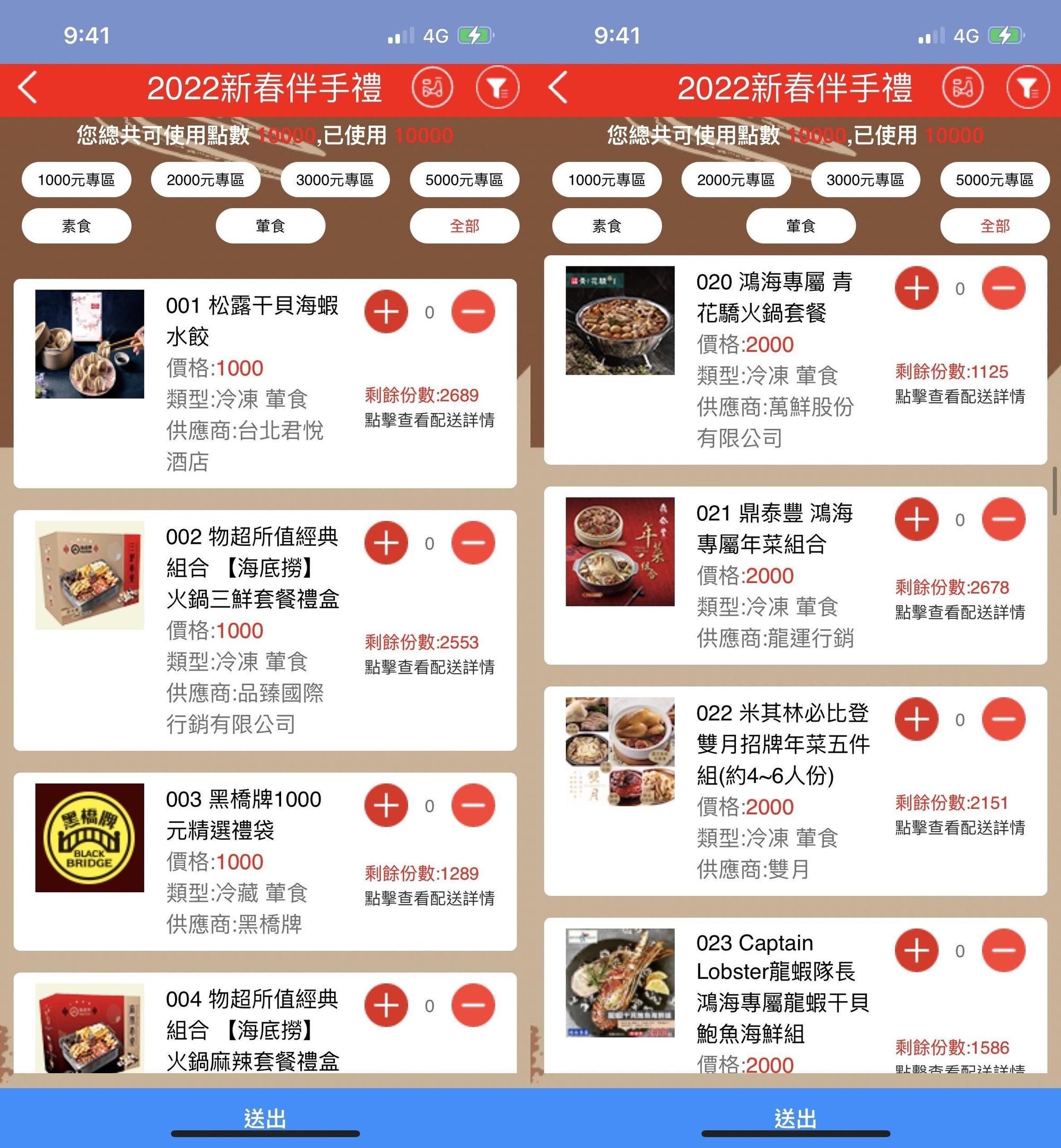 鴻海回饋員工福利一點也不手軟，今年決定把福利專案與PayEasy福利網合作，給集團員工6萬元福利點數和2萬元禮券額度。（鴻海提供）