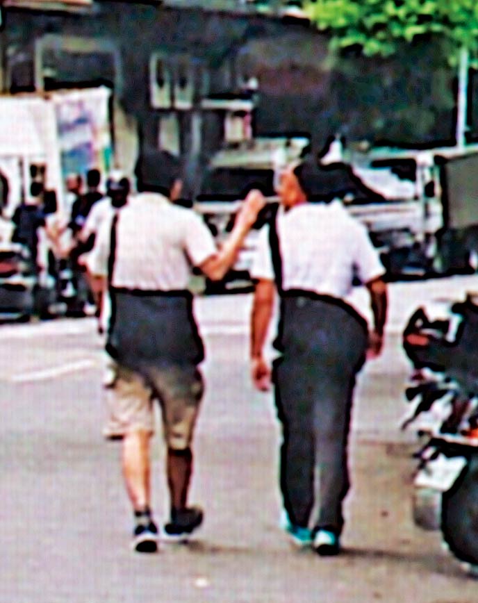 林姓兄弟殺人後，哥哥搭機赴美，弟弟仍留在台灣生活。（翻攝畫面）