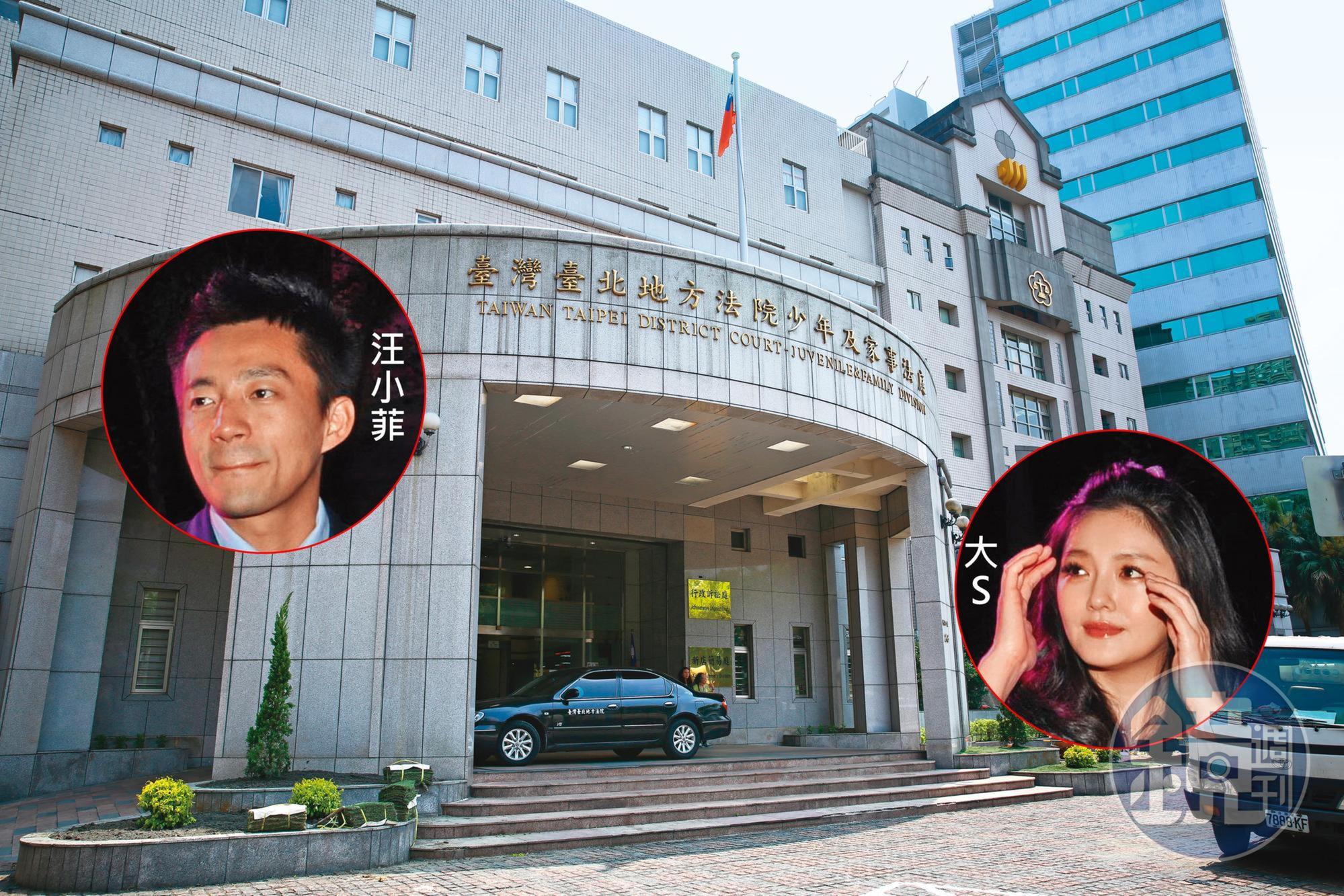 大S本月初告進台北地方法院家事庭(圖)要與汪小菲離婚。