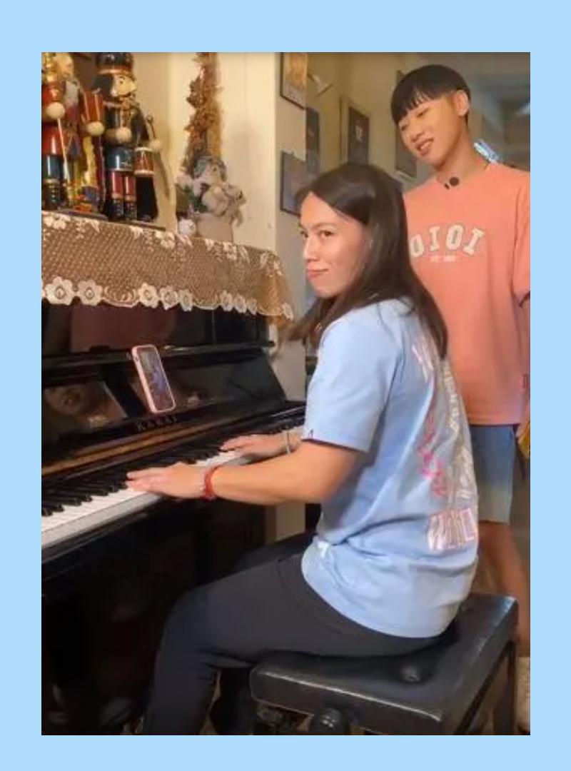 郭婞淳喜歡彈琴,人生的全部並不只框限在舉重一途。(翻攝自郭婞淳IG)