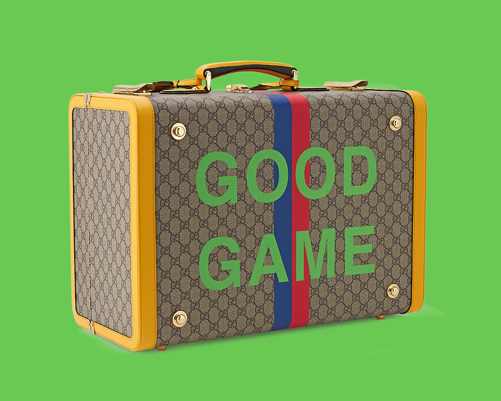 GUCCI與Xbox合作推出特別版遊戲機套組,全球限量100套。(Gucci 提供)