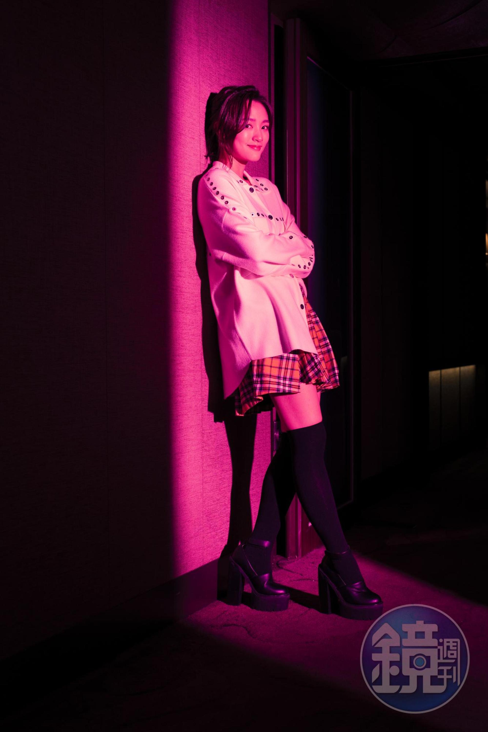 王淨的角色「Pinky」表面上是個嗆辣的怪怪萌妹,卻願為愛犧牲自己,反而創造了片中最感人一幕。
