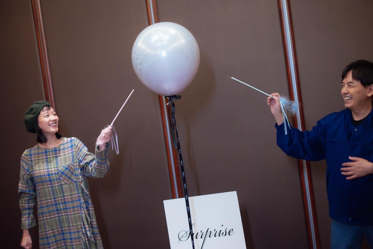 2人的臉上都有掩不住的開心。（翻攝自孟耿如臉書）