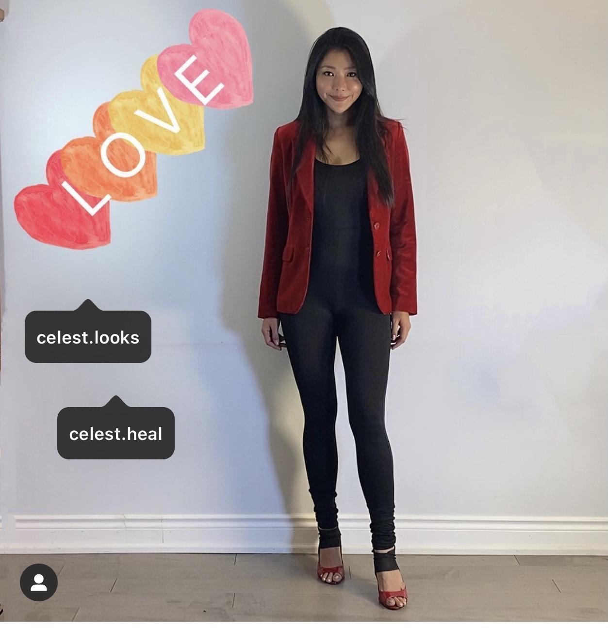 張玉華14歲時以模特兒身分出道。（翻攝自celest.chong IG)