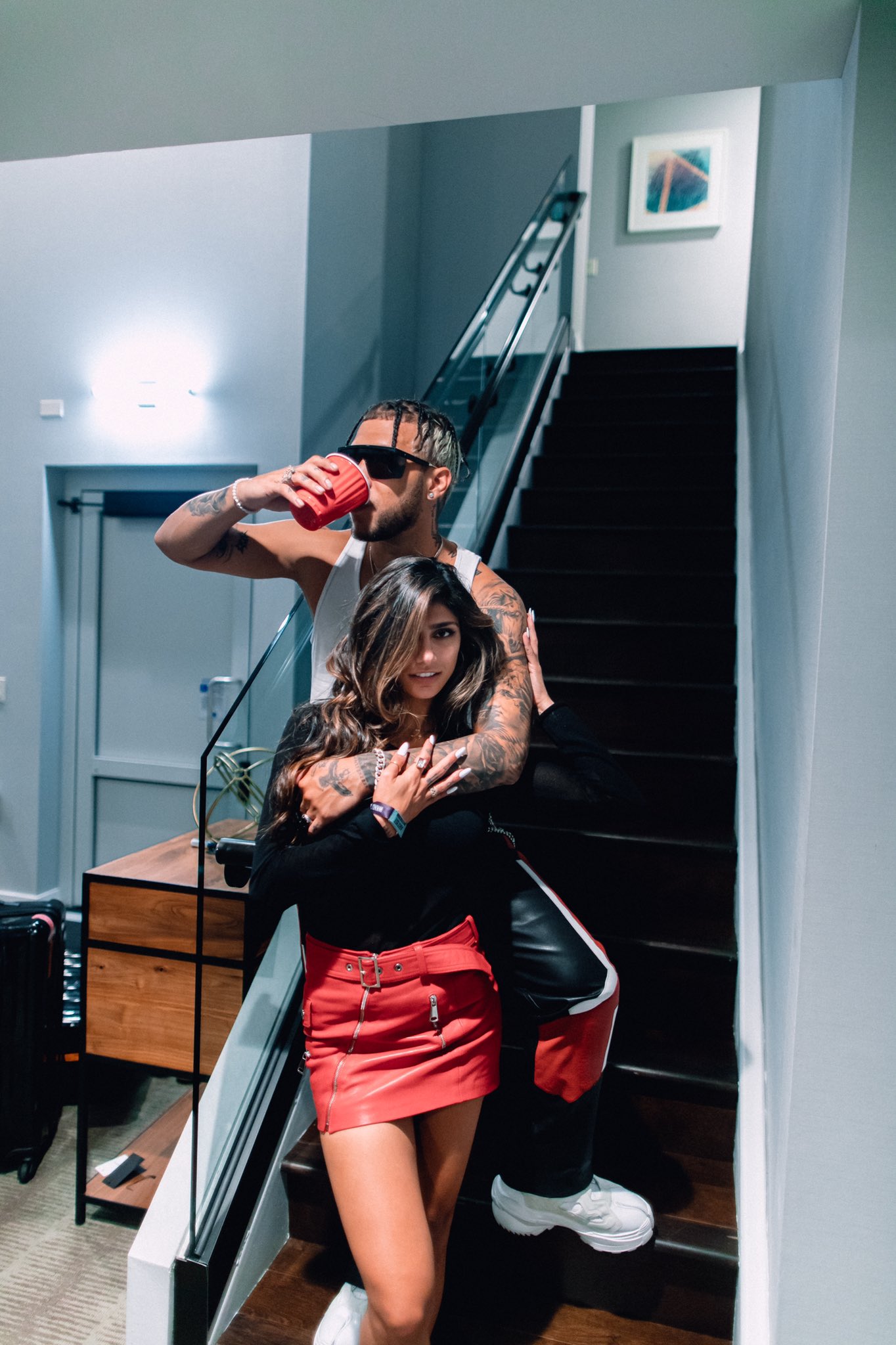 米婭和新男友的感情十分穩定，常在社群網站放閃。（翻攝Mia Khalifa IG）