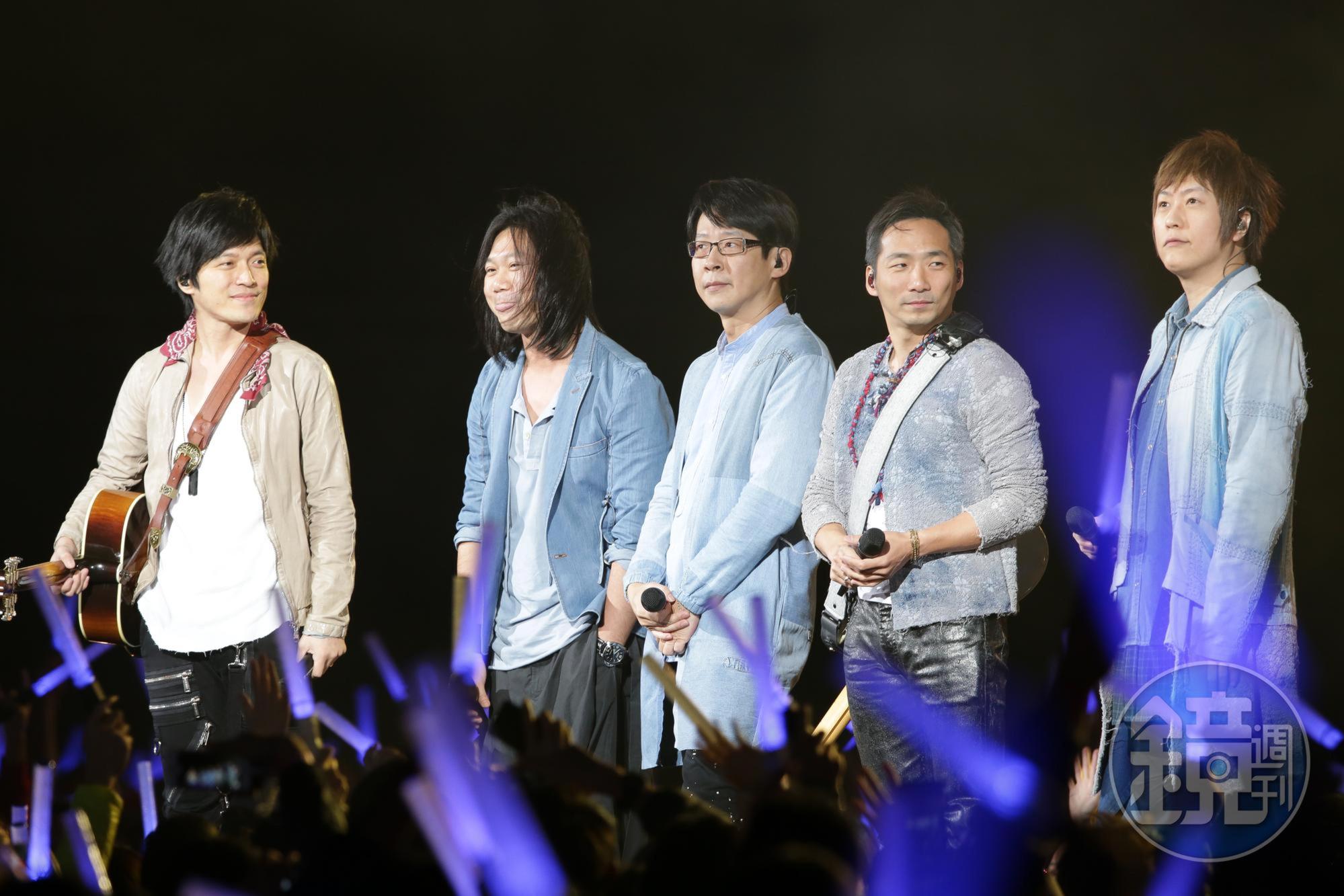 五月天為了攻小巨蛋,光是防震計劃前前後後就寫了1年。(資料照)