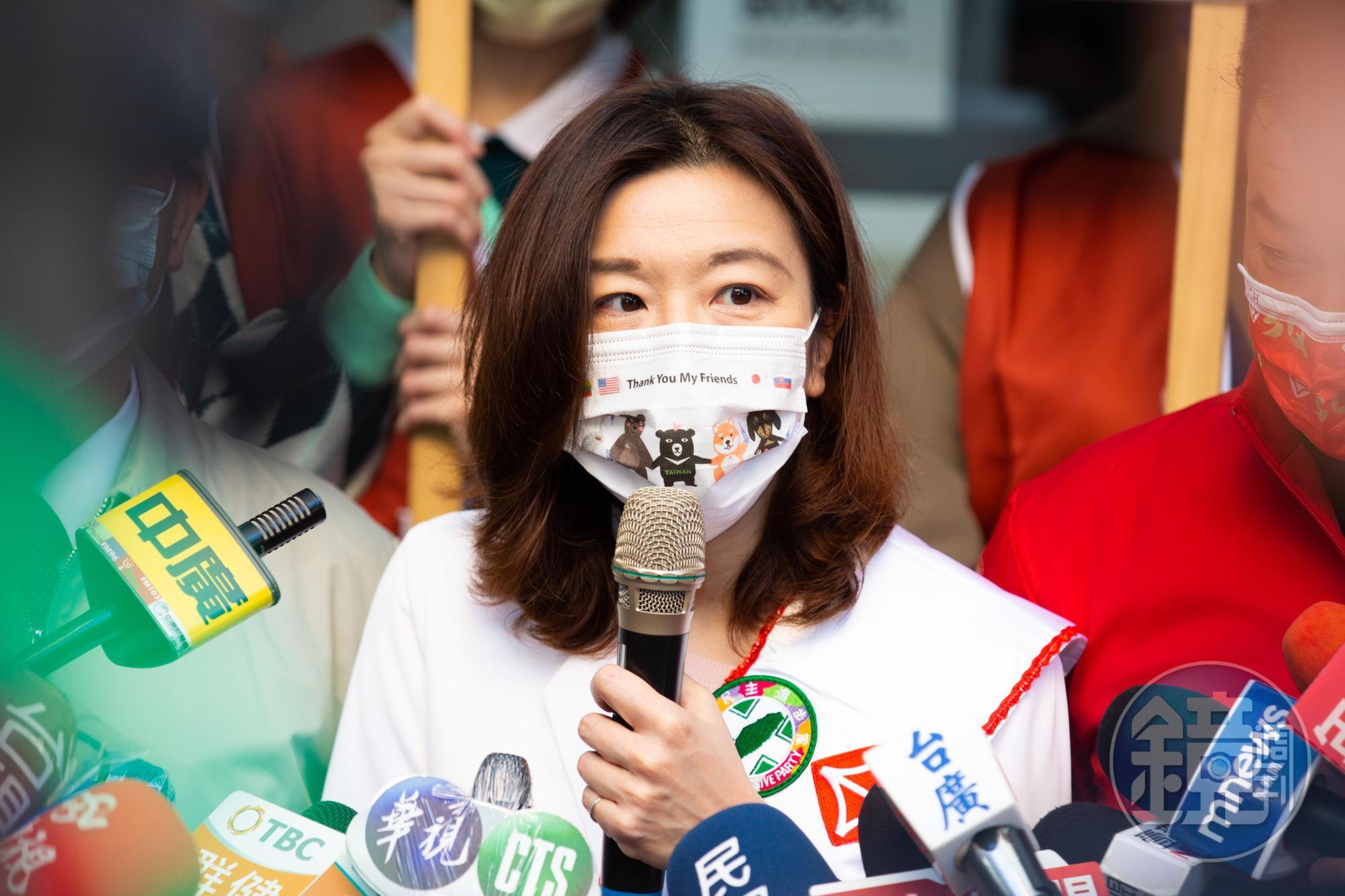 台中市第二選區立委補選參選人林靜儀,日前遭質疑對萊豬議題前後矛盾,今日於臉書正面回擊。(本刊資料照)