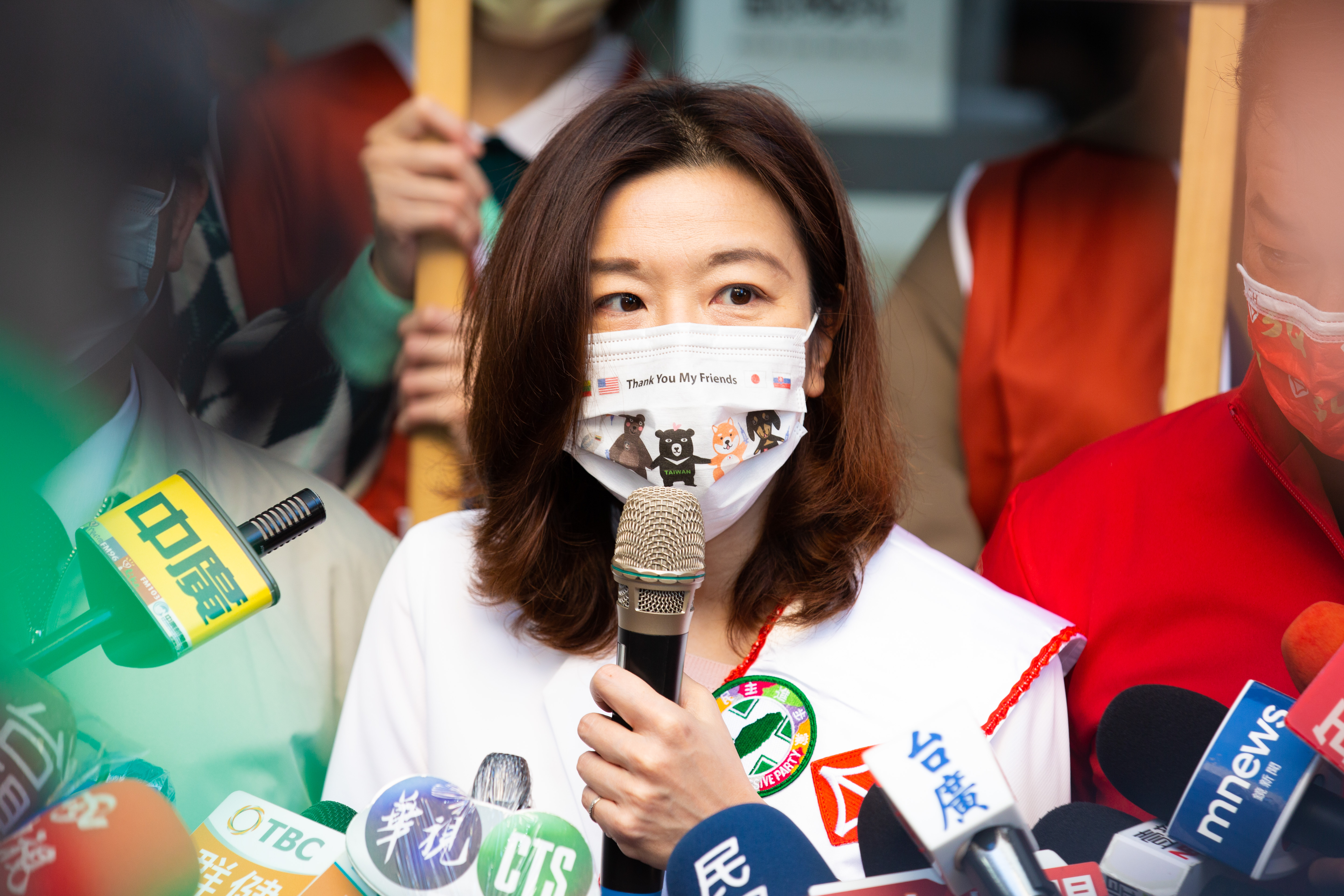 台中市第二選區立委補選參選人林靜儀，日前遭質疑對萊豬議題前後矛盾，今日於臉書正面回擊。（本刊資料照）